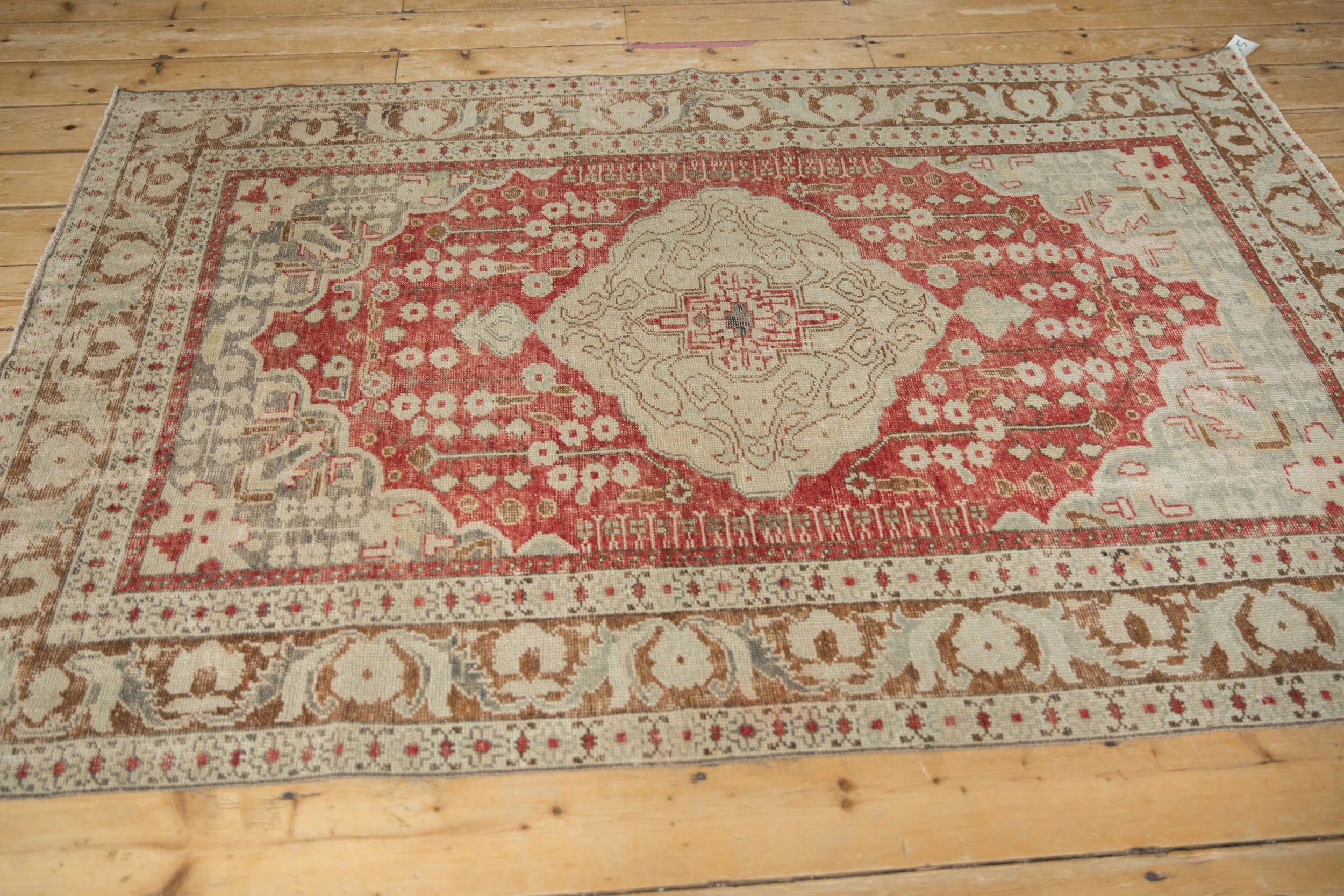 4.5x6.5 Vintage Distressed Kayseri Rug - Image 6