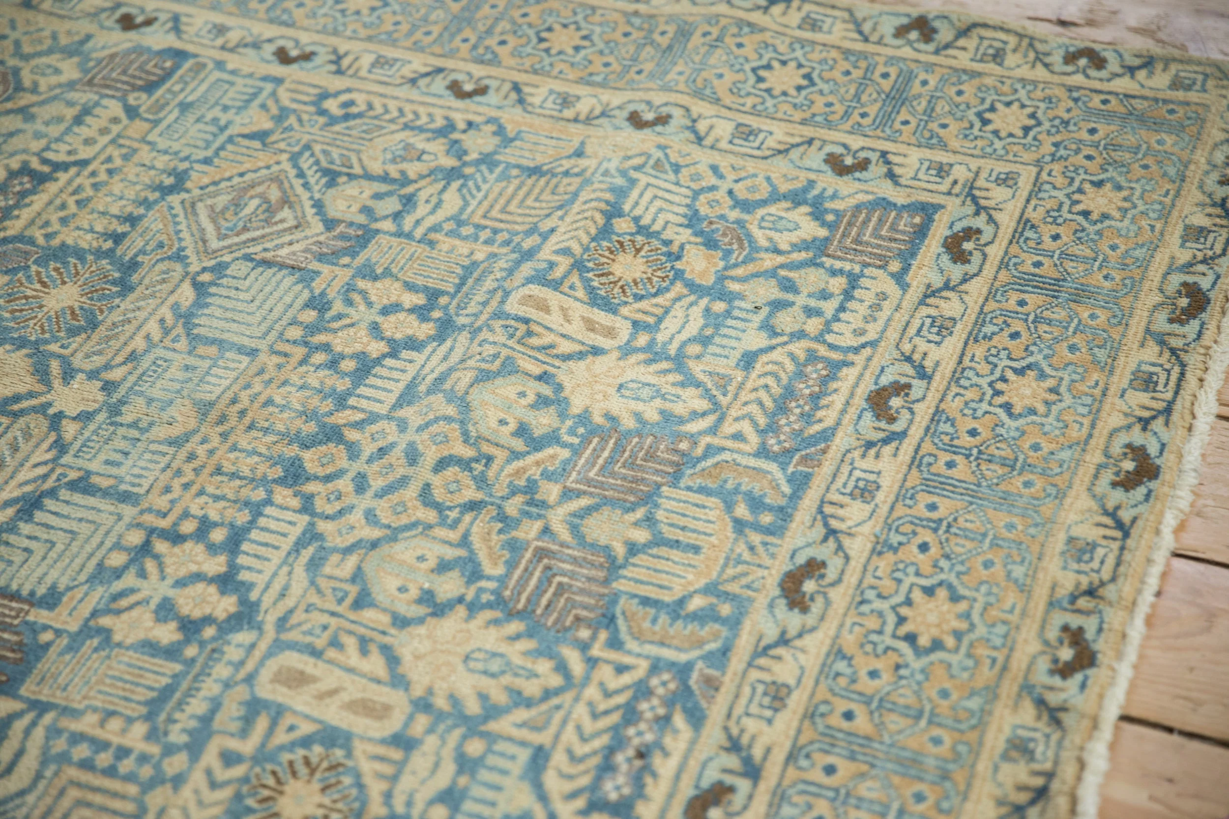 4.5x6.5 Vintage Distressed Tabriz Rug - Image 5