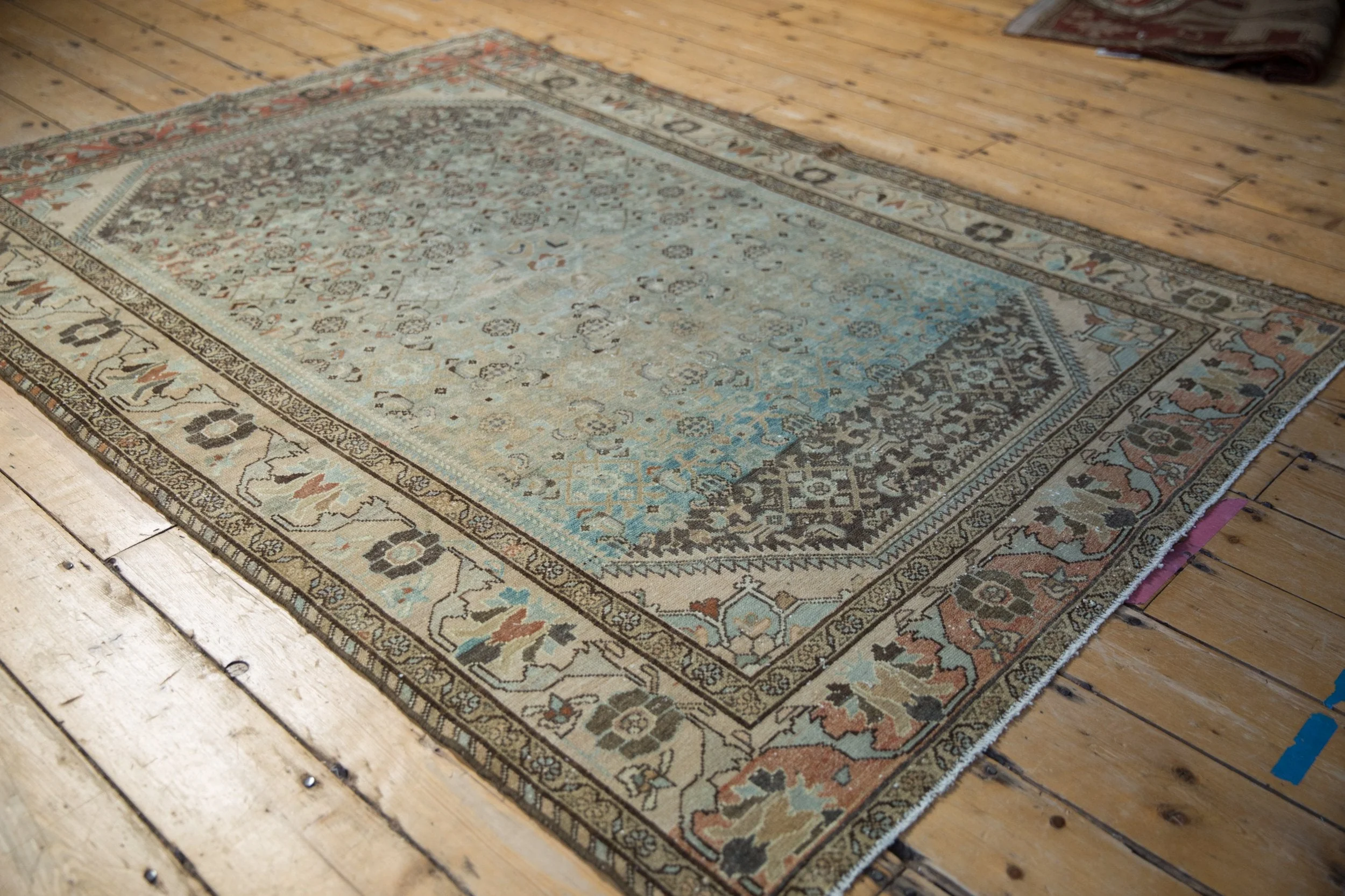 4.5x6.5 Vintage Fine Distressed Borchalou Rug - Image 5