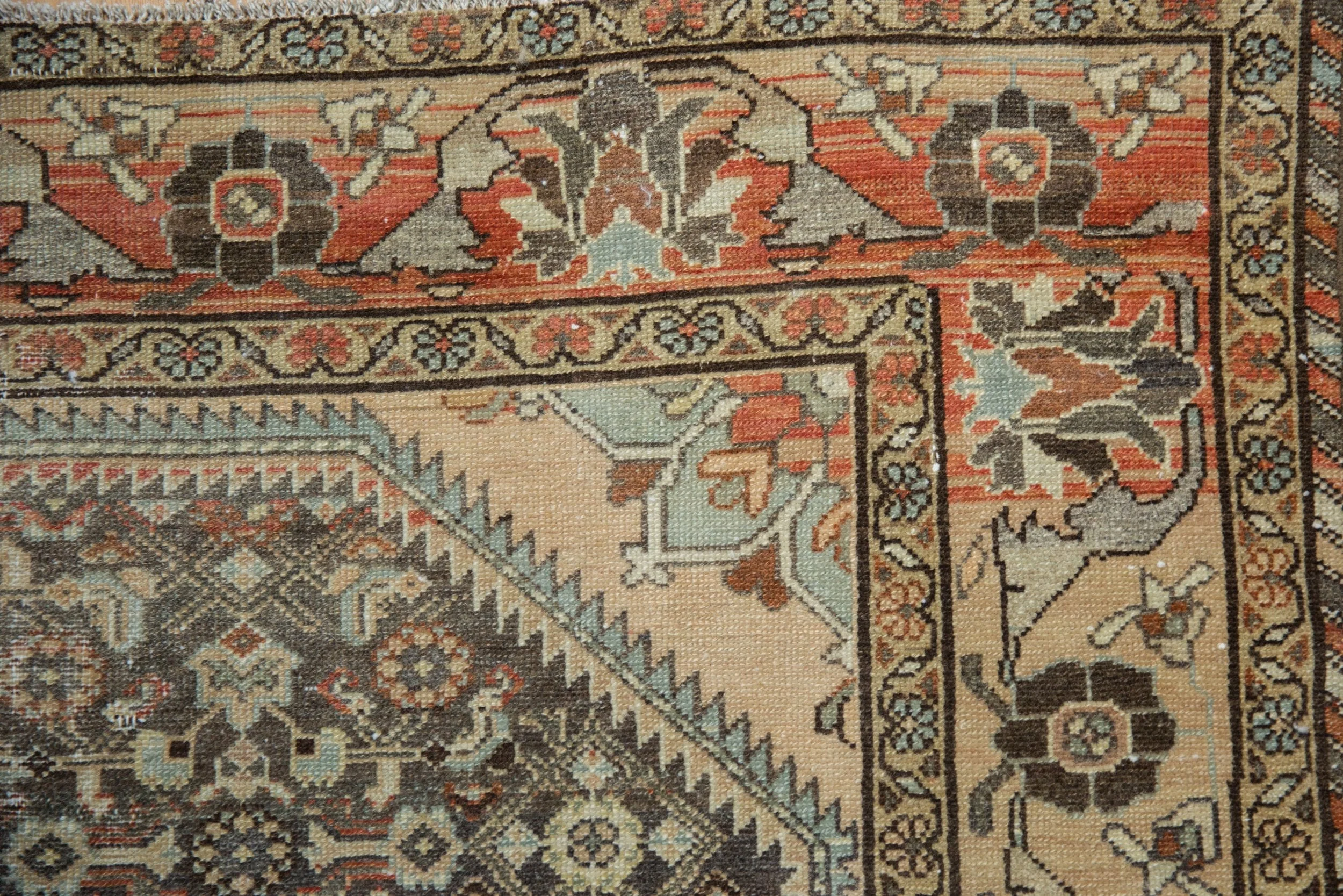 4.5x6.5 Vintage Fine Distressed Borchalou Rug - Image 9
