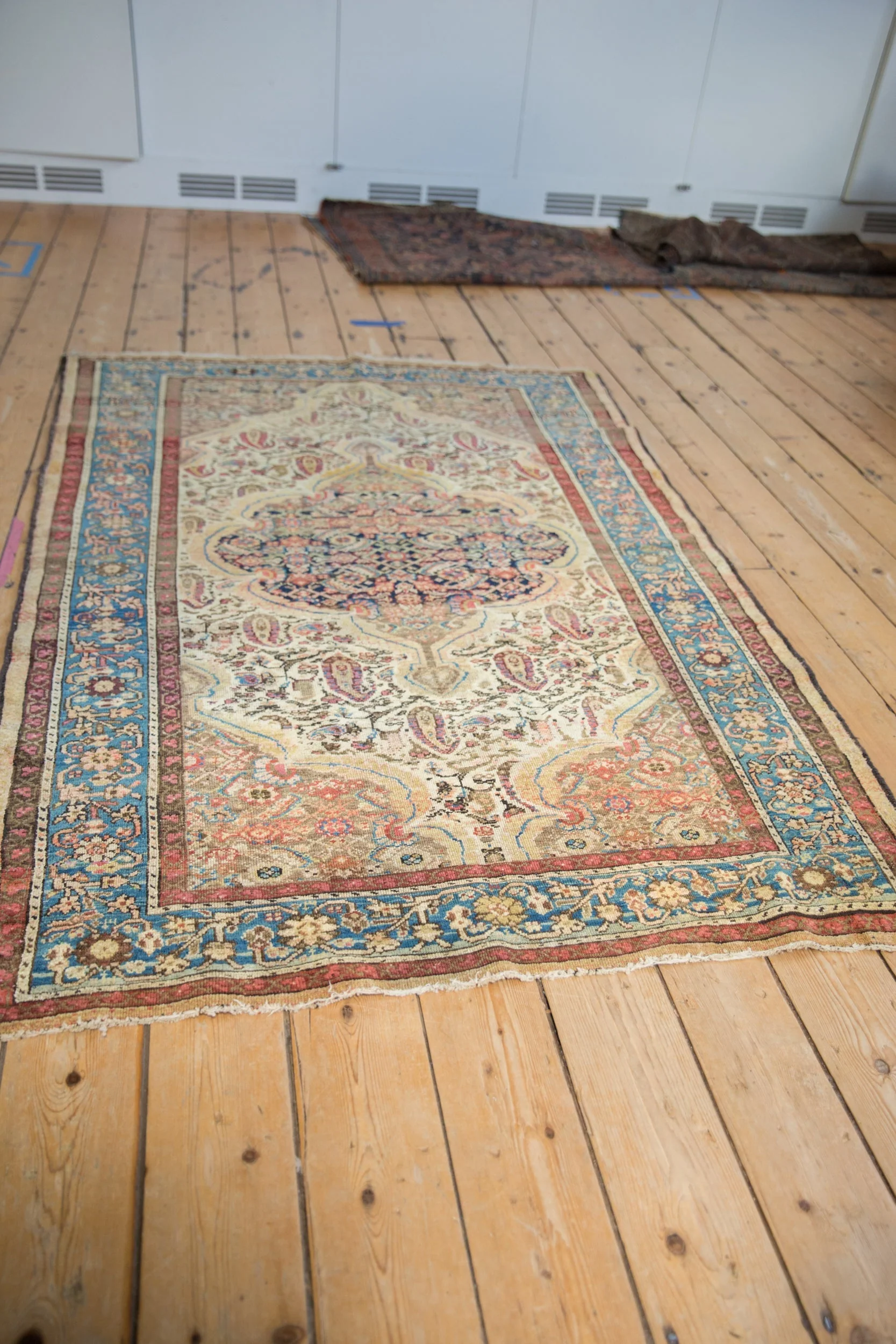 4.5x6.5 Vintage Fine Distressed Malayer Rug - Image 6