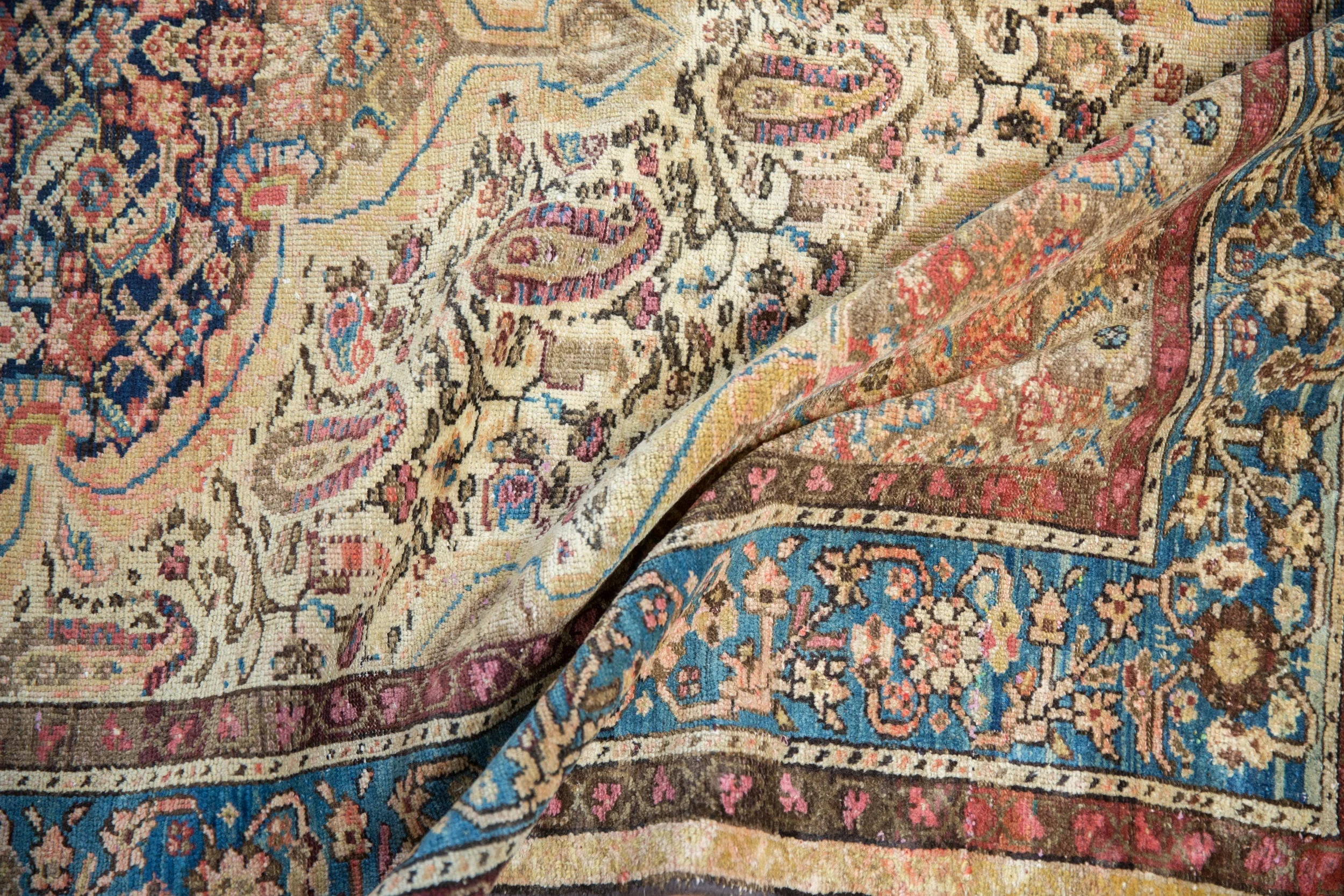 4.5x6.5 Vintage Fine Distressed Malayer Rug - Image 9