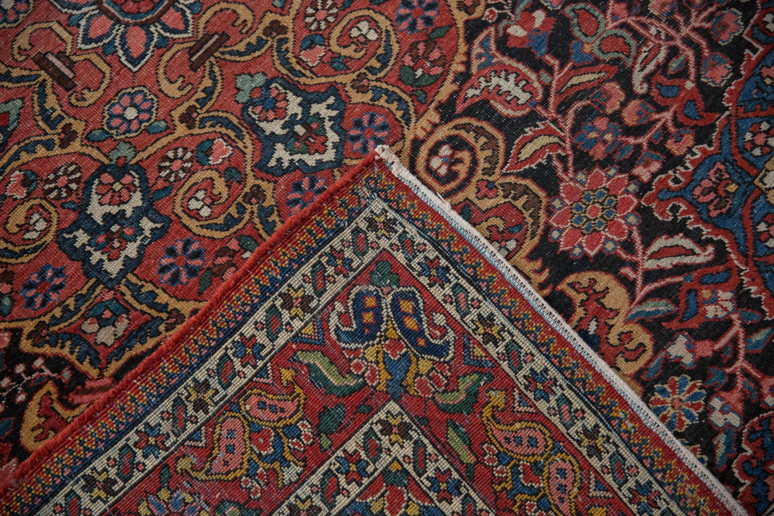 4.5x6.5 Vintage Isfahan Rug - Image 9