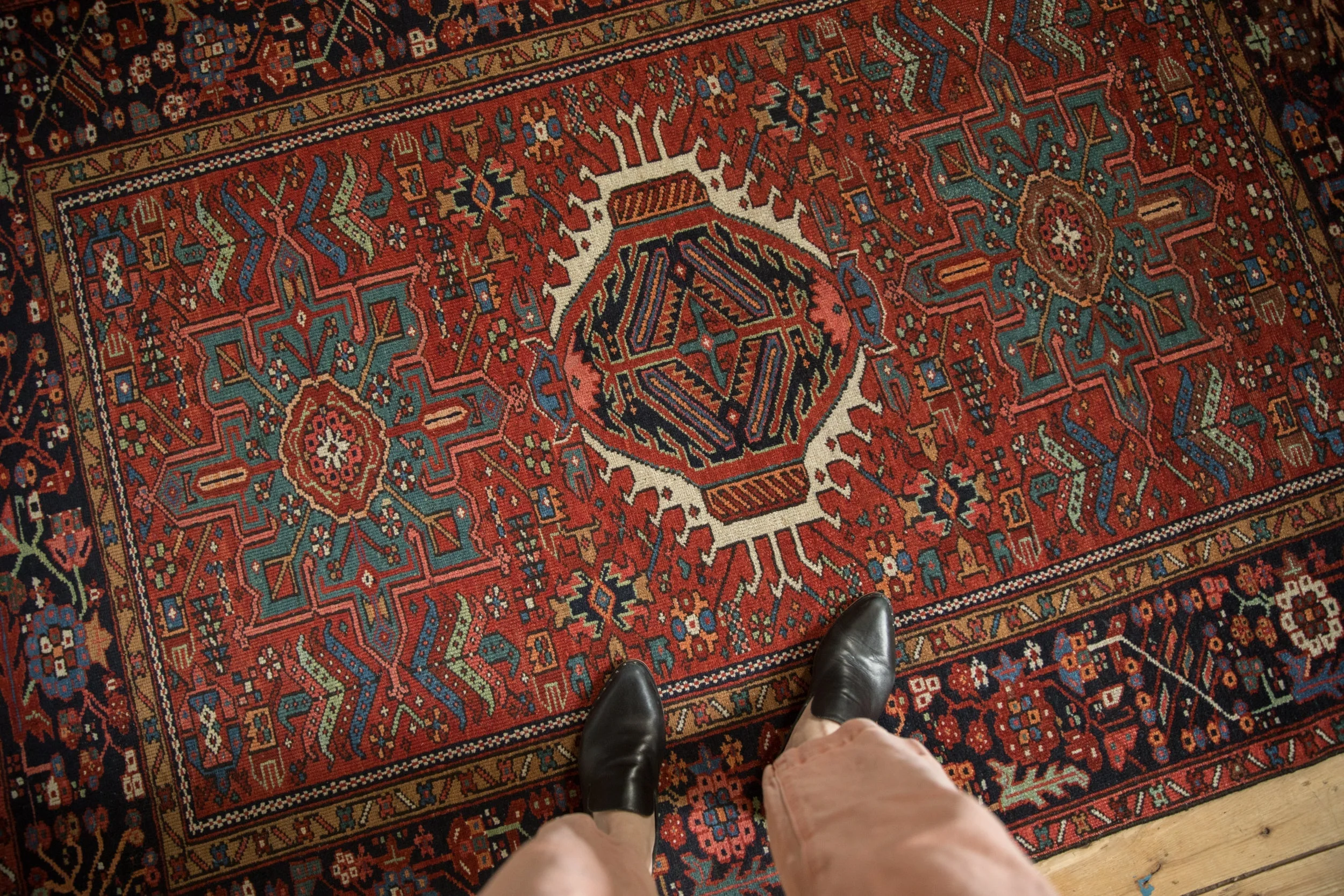 4.5x6.5 Vintage Karaja Rug - Image 2