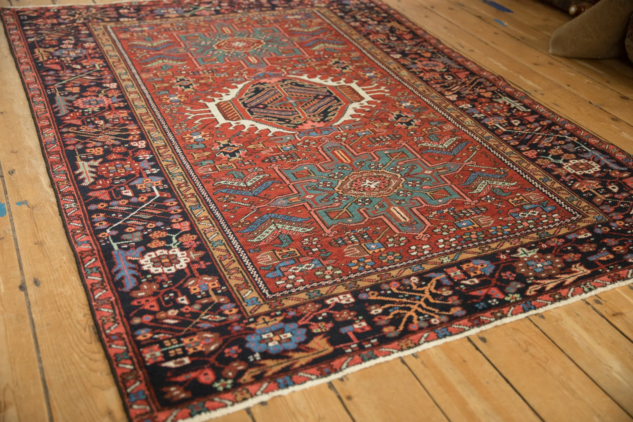 4.5x6.5 Vintage Karaja Rug - Image 4