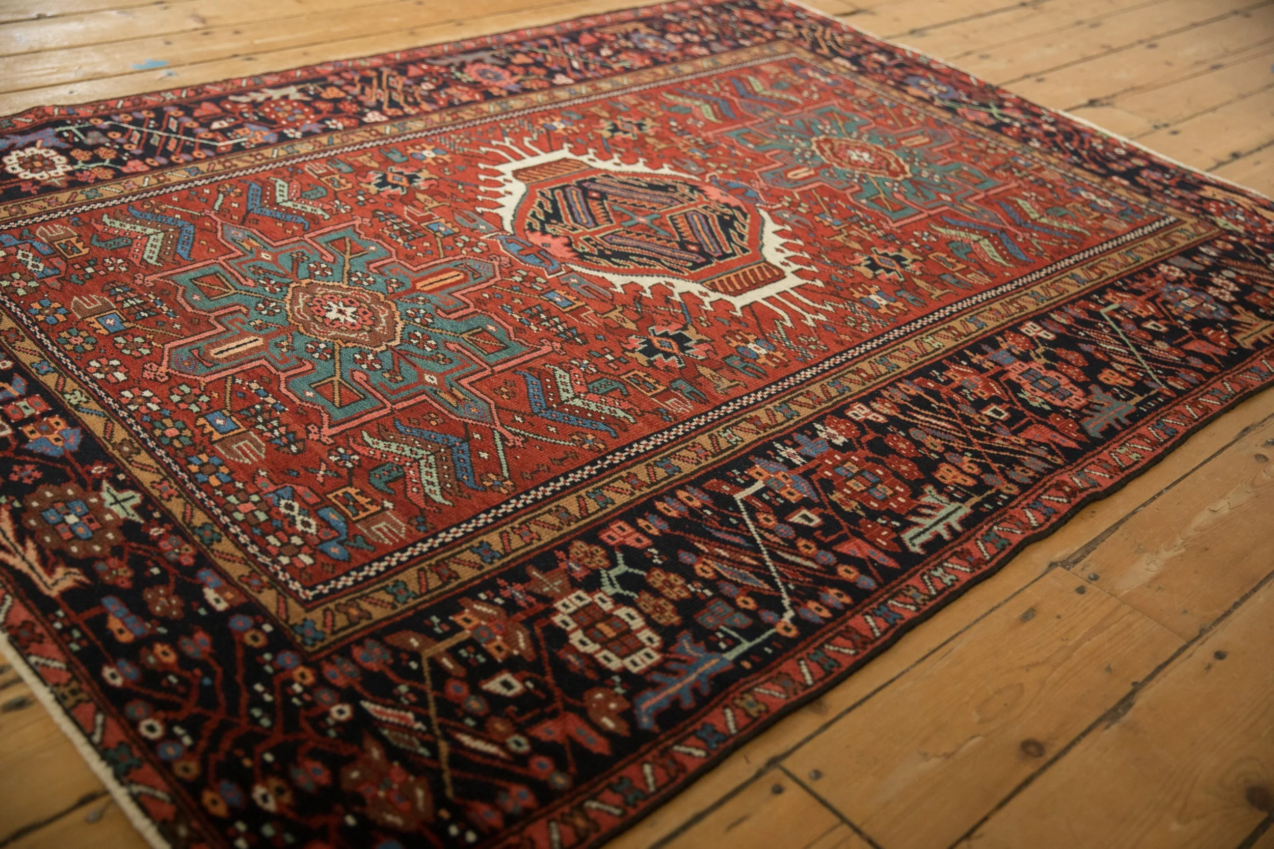 4.5x6.5 Vintage Karaja Rug - Image 5