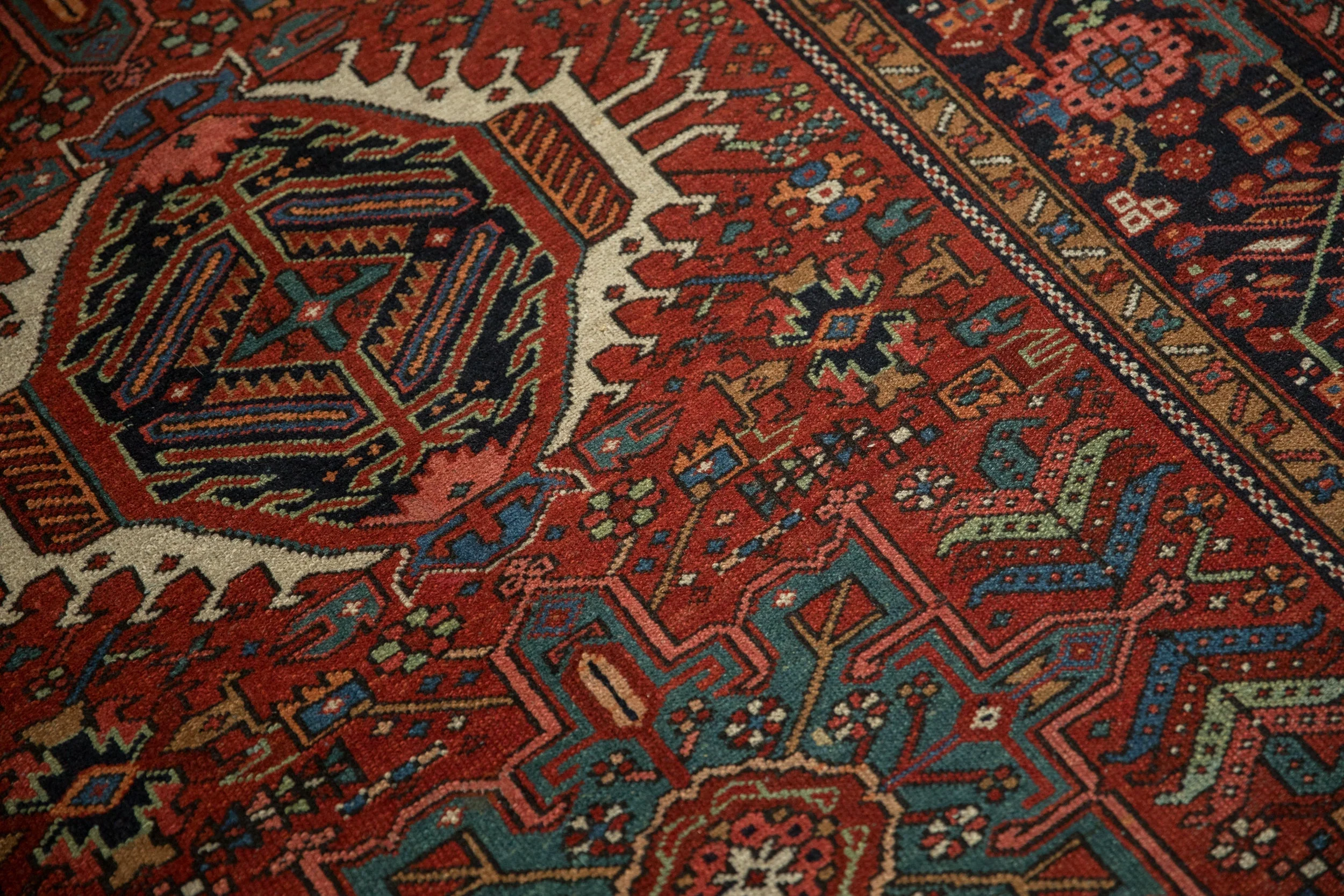 4.5x6.5 Vintage Karaja Rug - Image 7