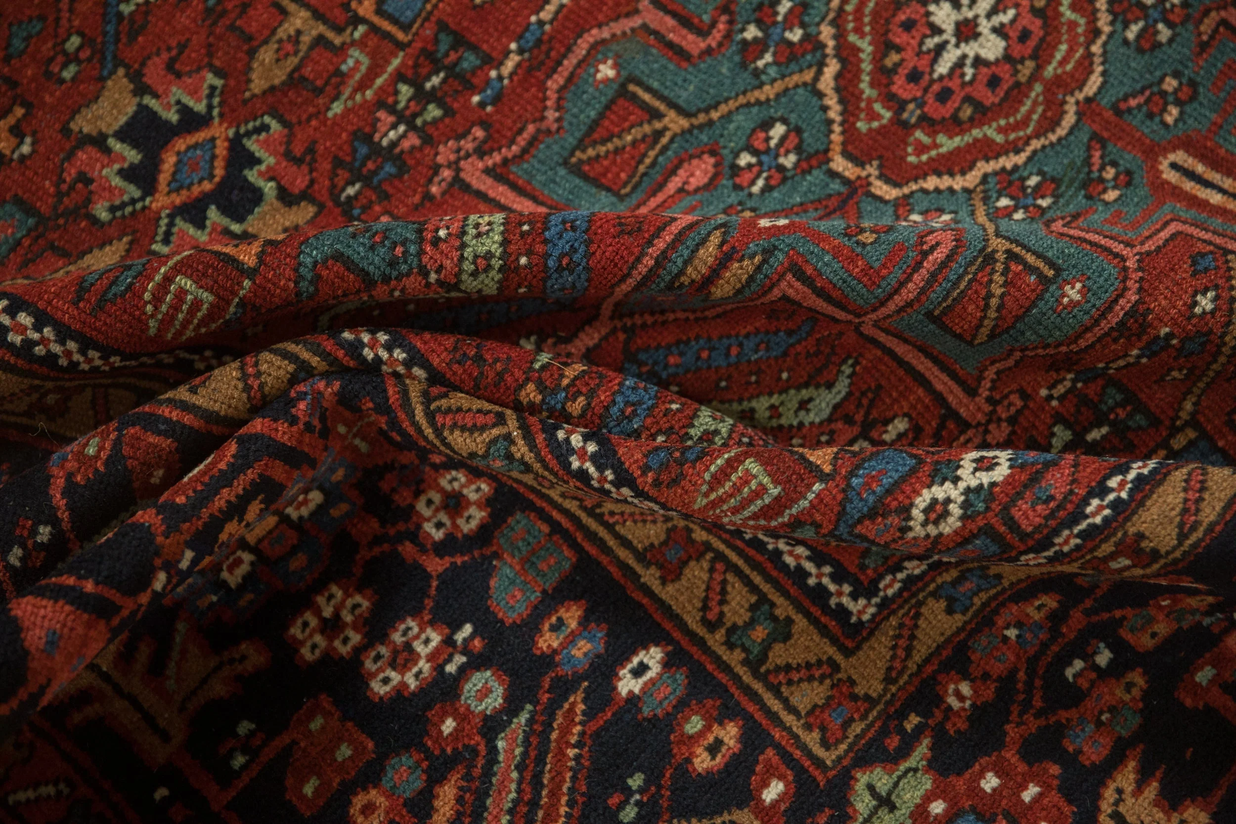 4.5x6.5 Vintage Karaja Rug - Image 8