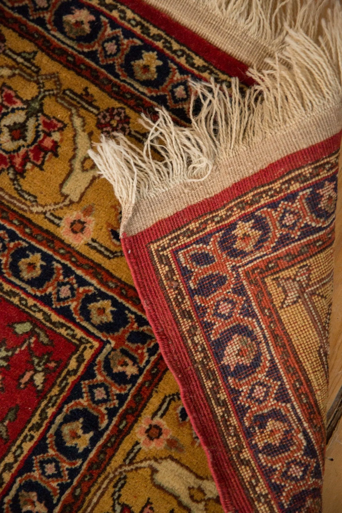 4.5x6.5 Vintage Romanian Hereke Design Rug - Image 12