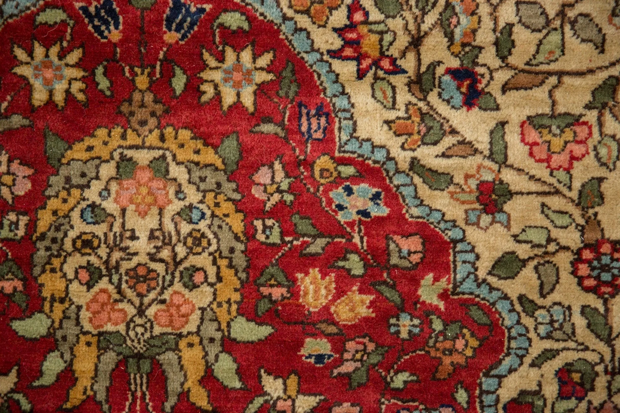 4.5x6.5 Vintage Romanian Hereke Design Rug - Image 8