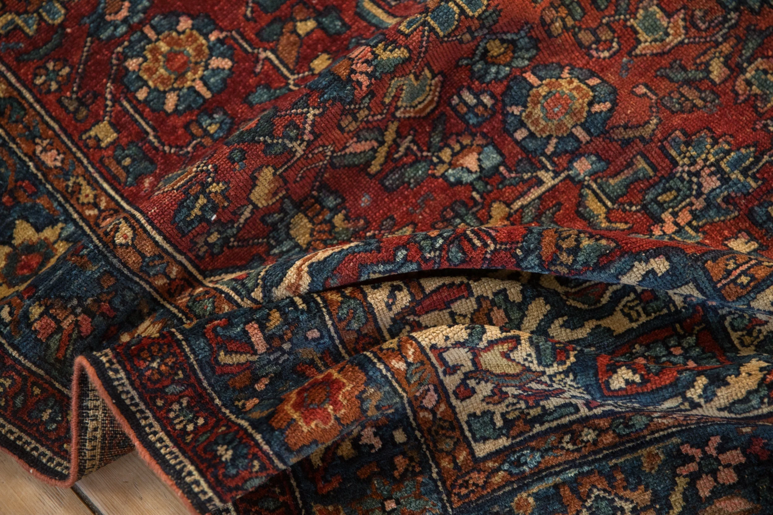 4.5x6 Antique Fine Malayer Rug - Image 10
