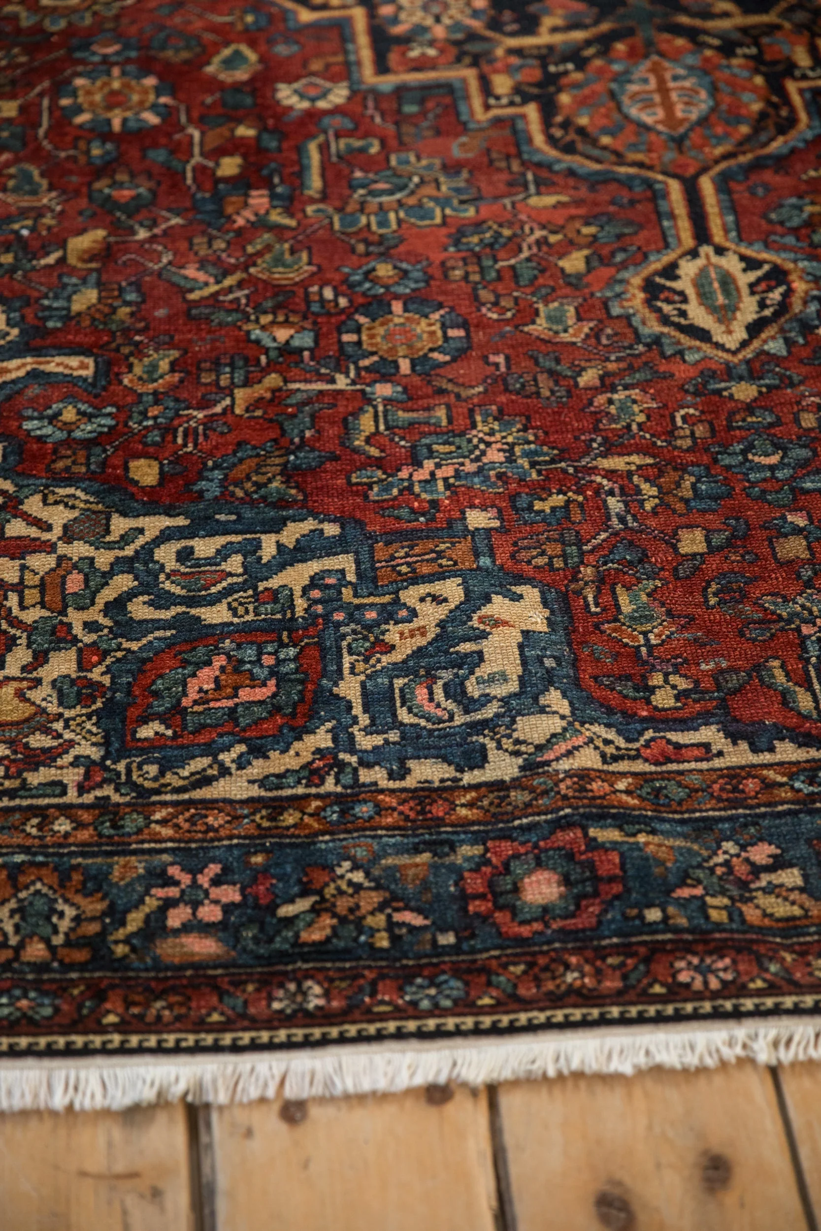 4.5x6 Antique Fine Malayer Rug - Image 9