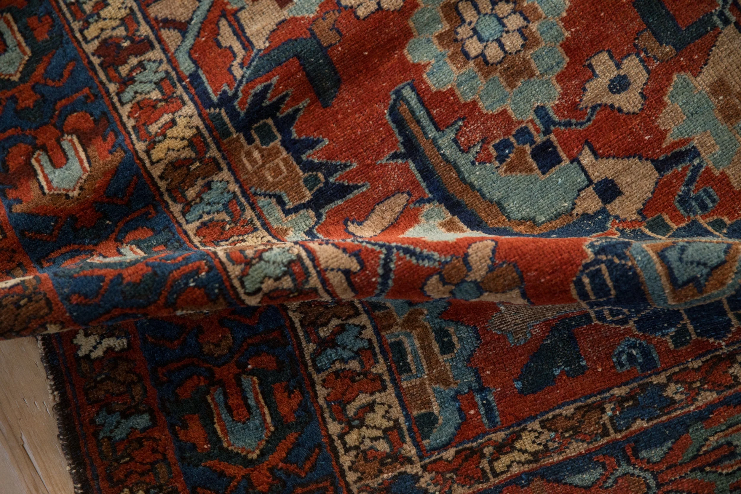 4.5x6 Antique Fine Malayer Rug - Image 10