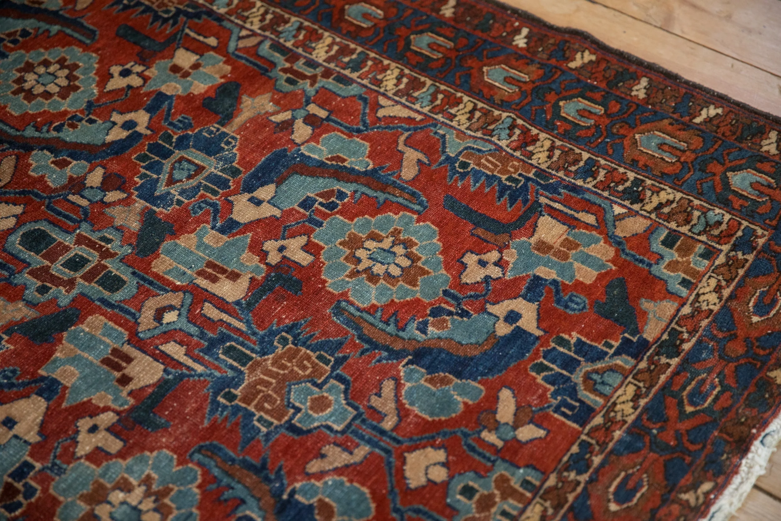 4.5x6 Antique Fine Malayer Rug - Image 5