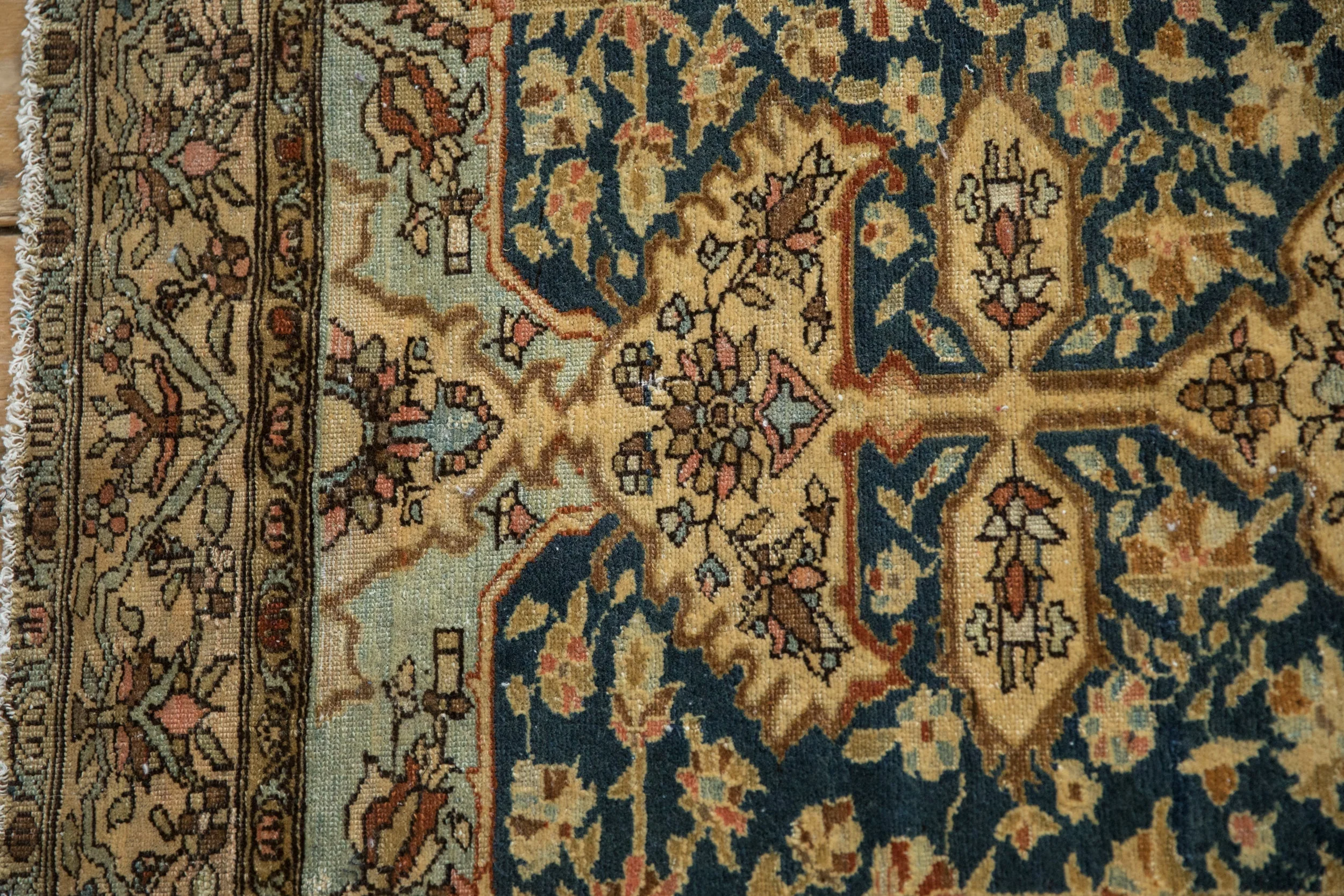 4.5x6 Antique Fine Tea Washed Malayer Rug - Image 3