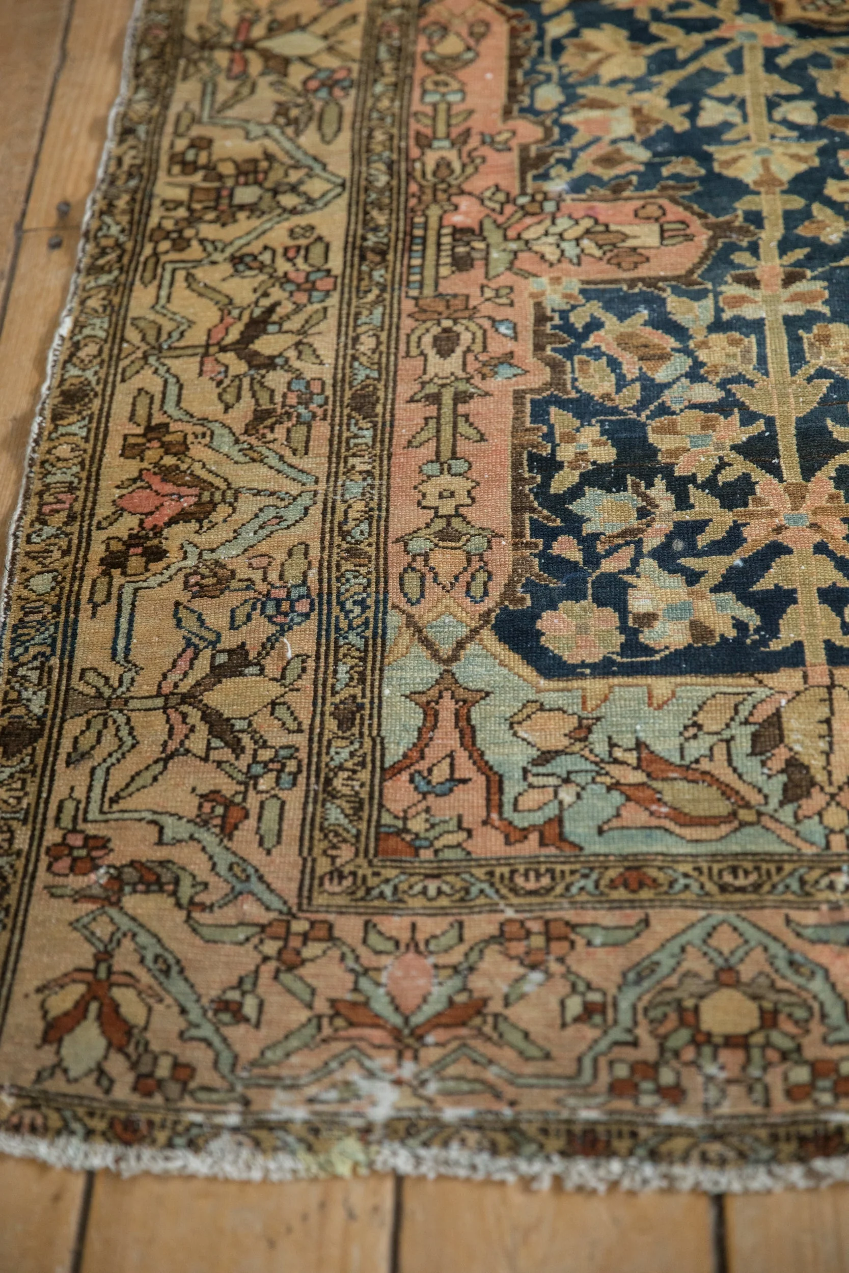 4.5x6 Antique Fine Tea Washed Malayer Rug - Image 5