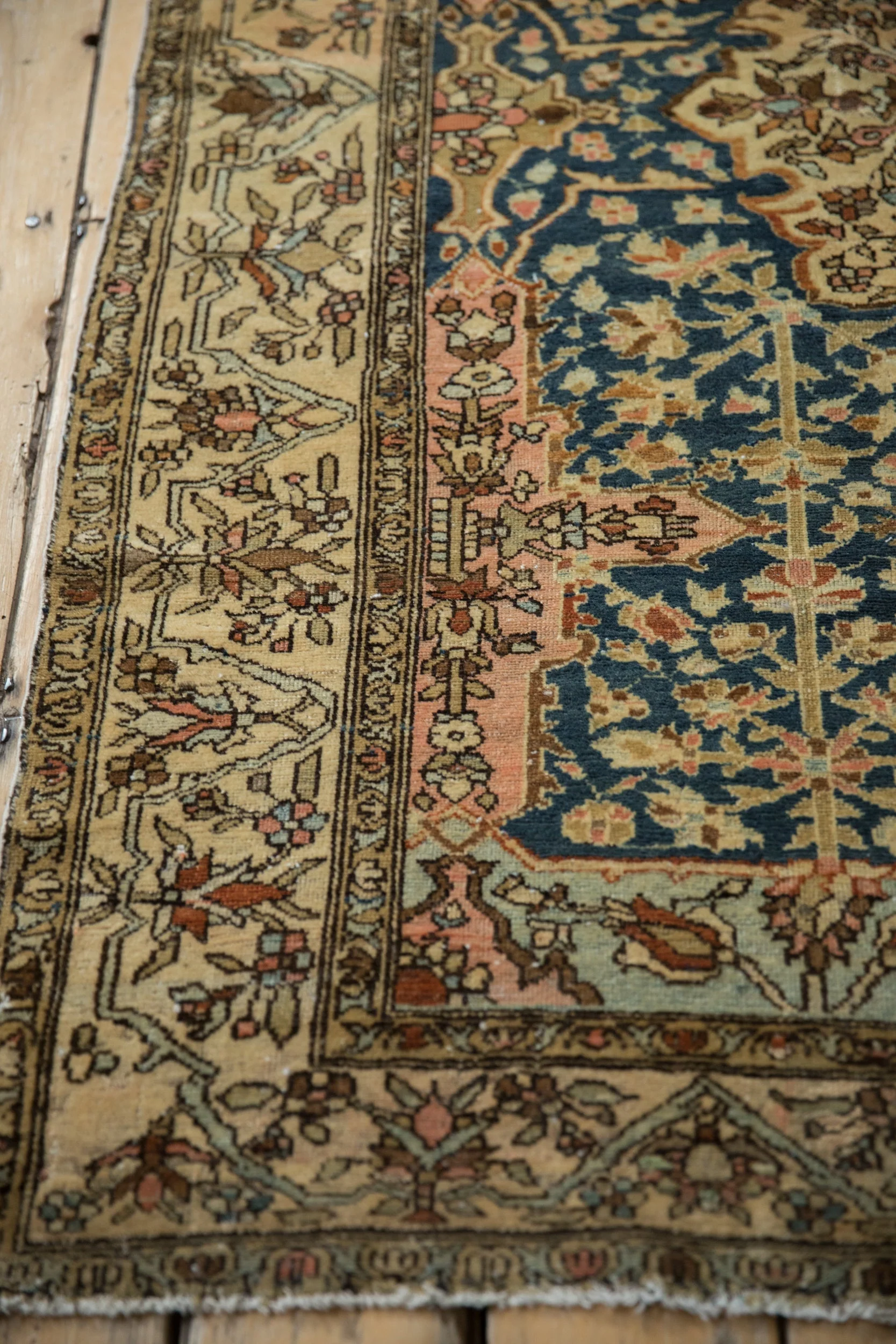 4.5x6 Antique Fine Tea Washed Malayer Rug - Image 9