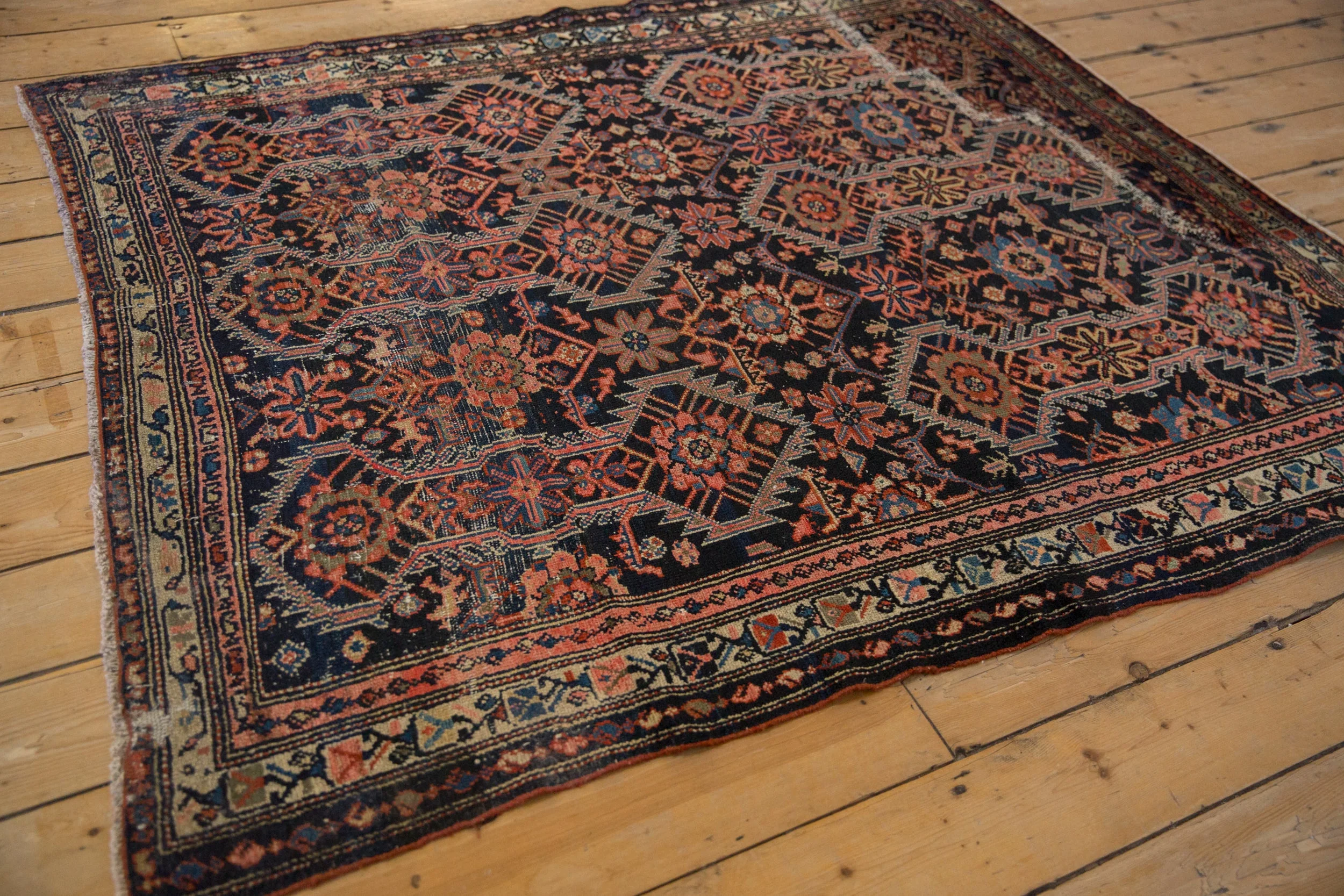 4.5x6 Antique Malayer Rug - Image 4