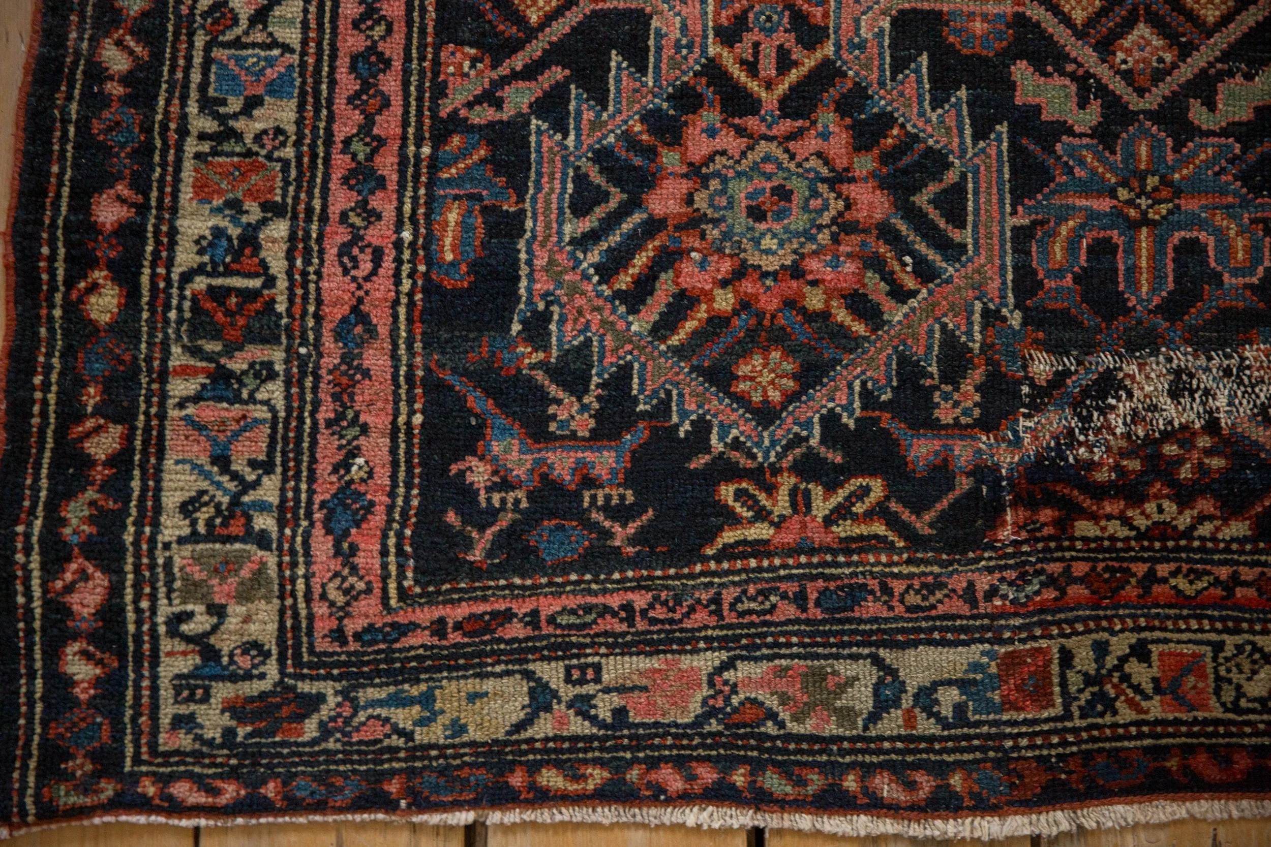 4.5x6 Antique Malayer Rug - Image 7