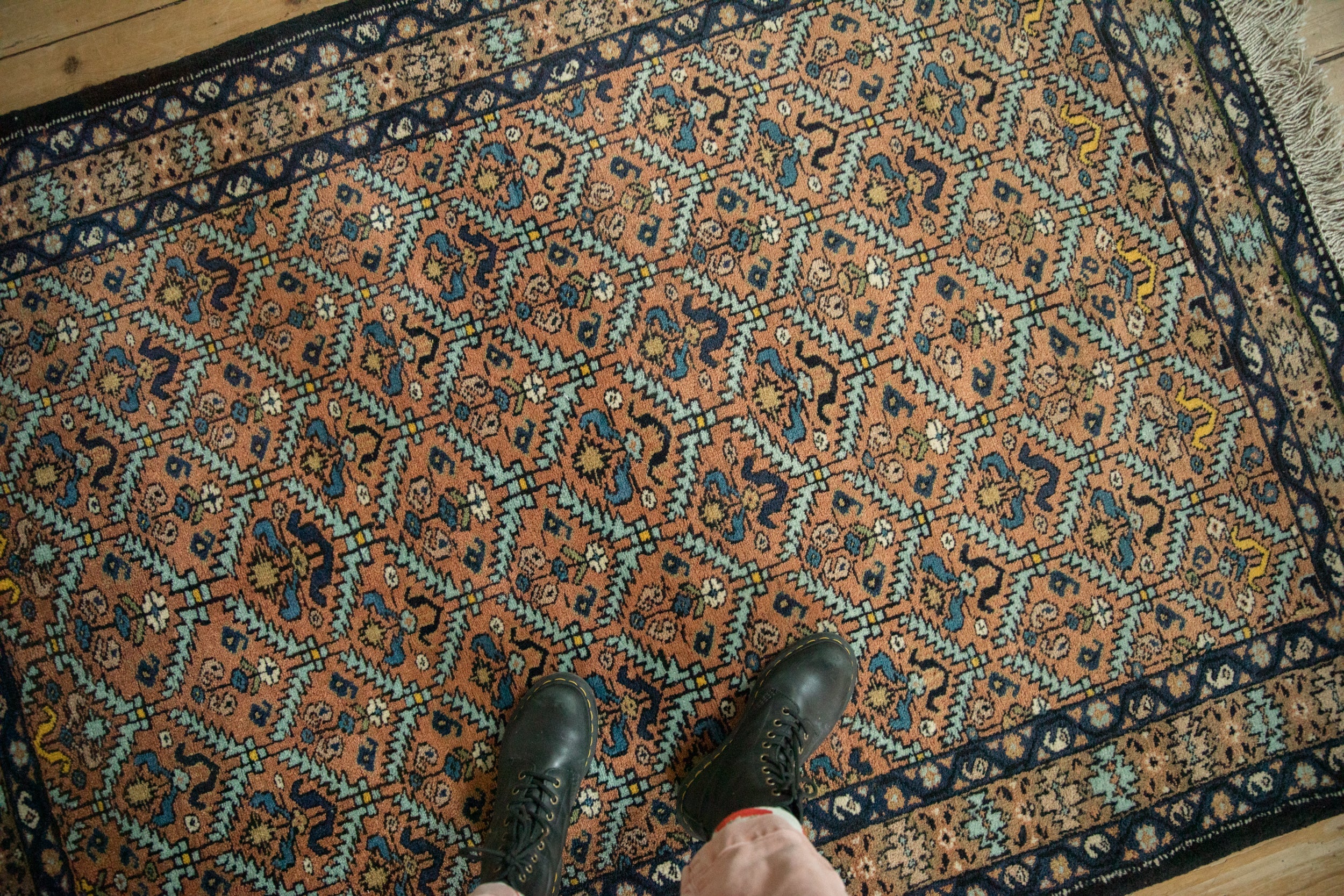 4.5x6 Vintage Ardebil Rug - Image 2