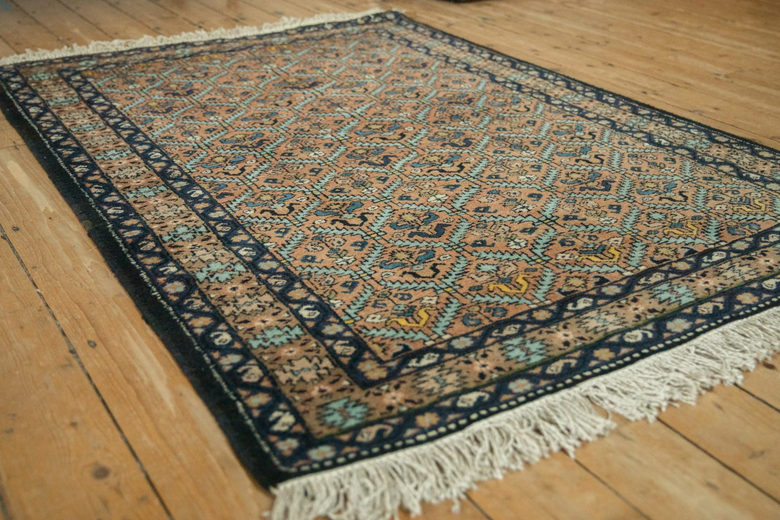 4.5x6 Vintage Ardebil Rug - Image 6