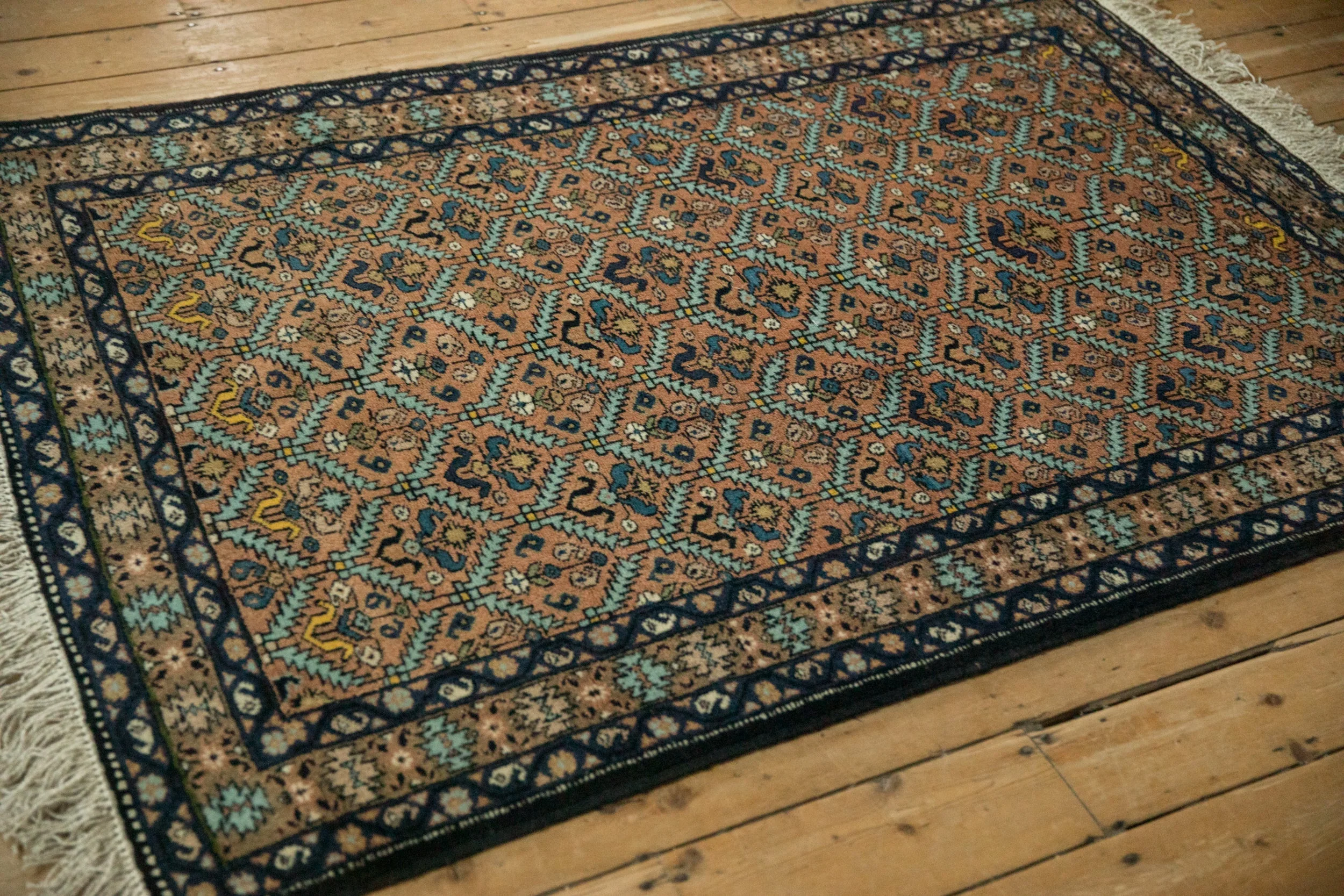 4.5x6 Vintage Ardebil Rug - Image 8