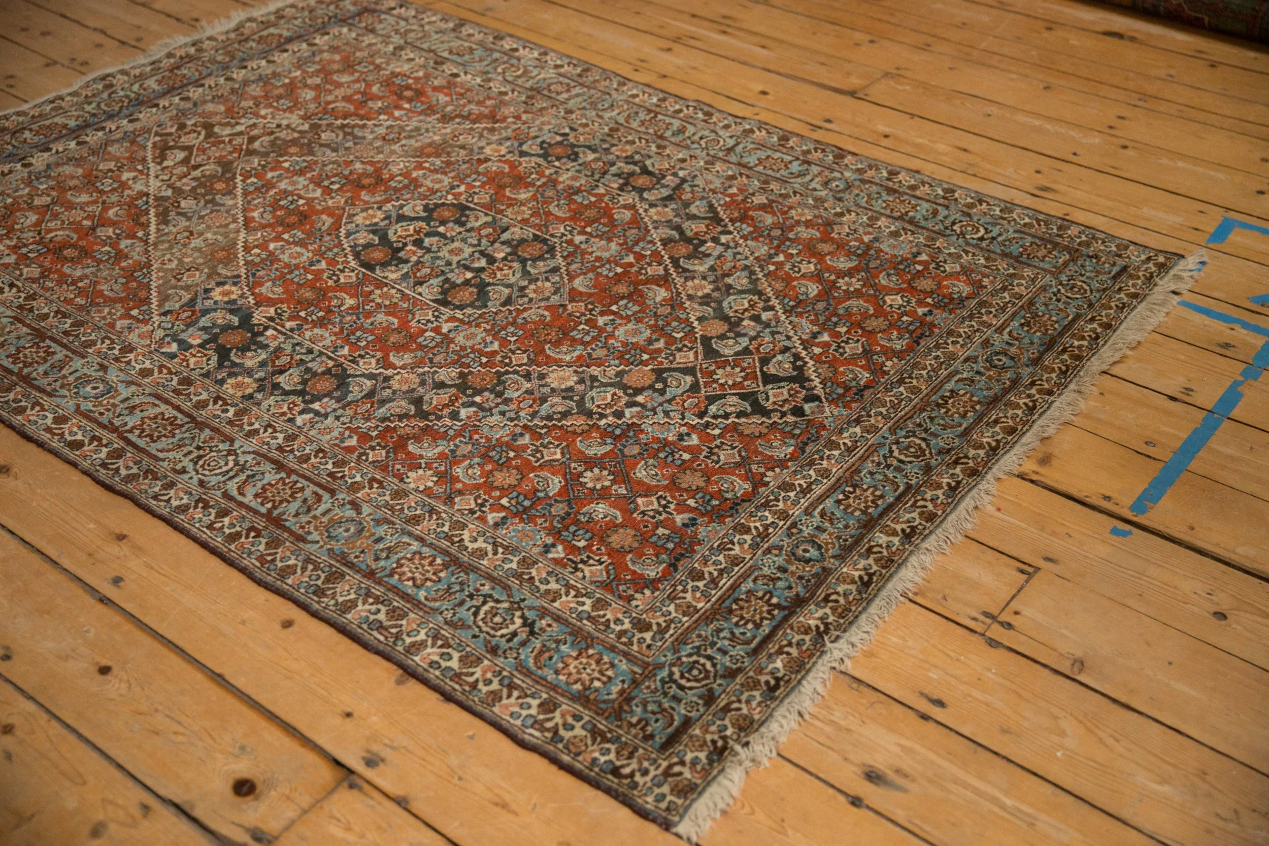 4.5x6 Vintage Bijar Rug - Image 4