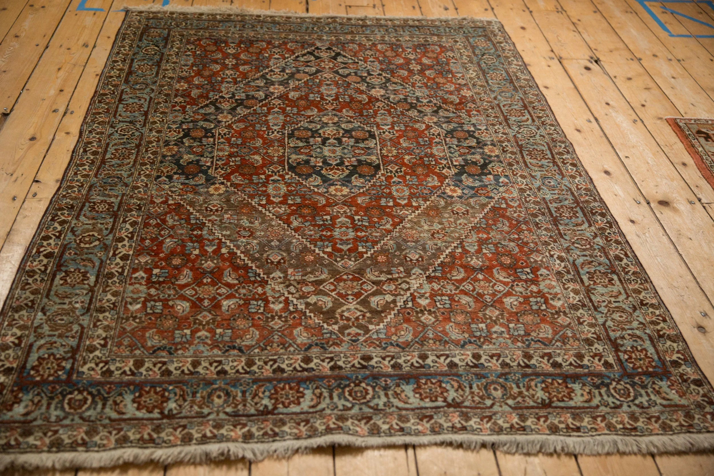 4.5x6 Vintage Bijar Rug - Image 7