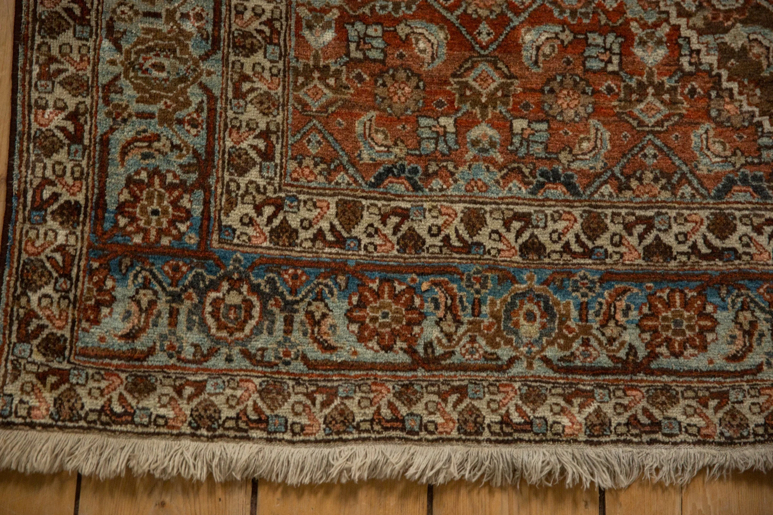 4.5x6 Vintage Bijar Rug - Image 8