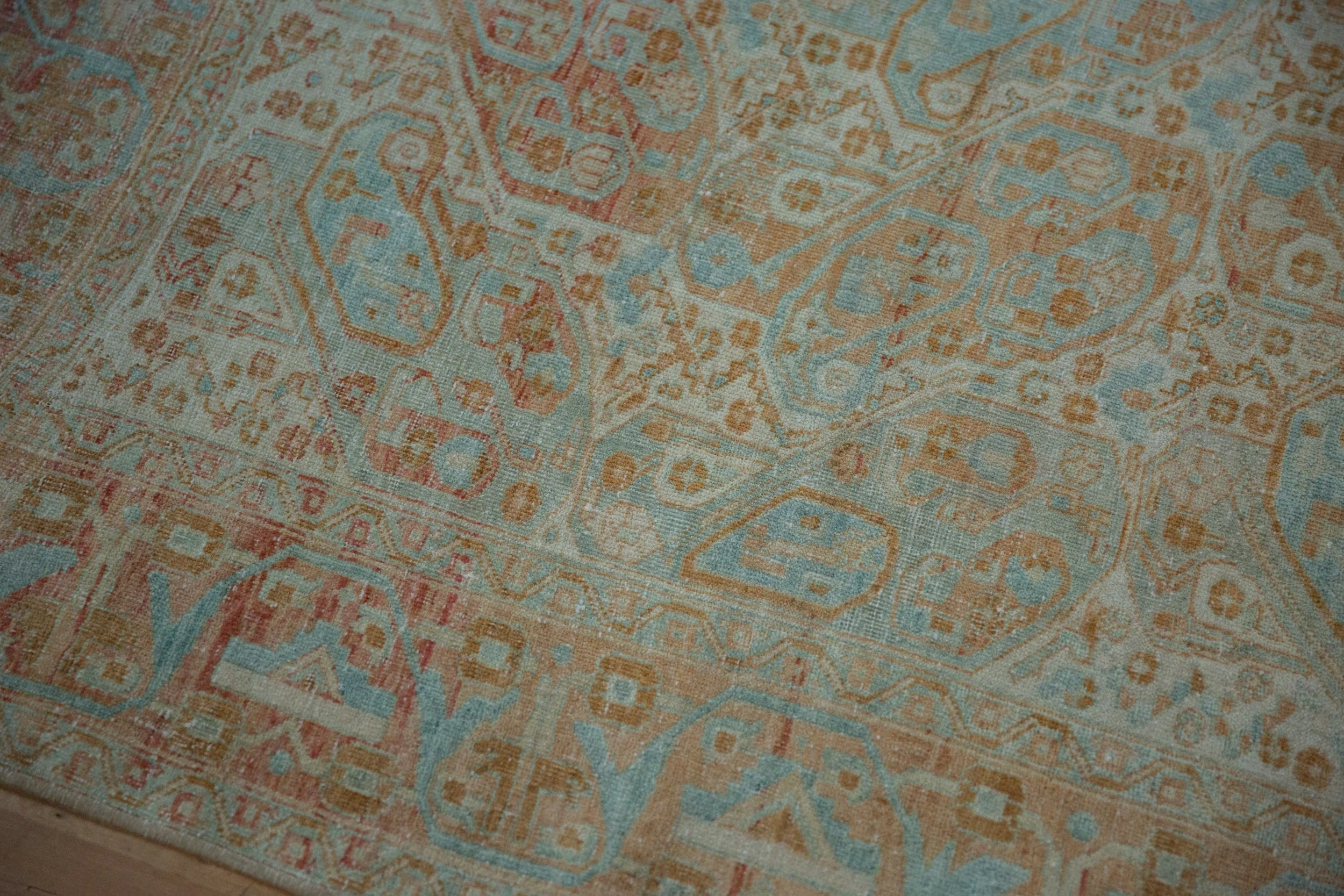 4.5x6 Vintage Distressed Afshar Rug - Image 7