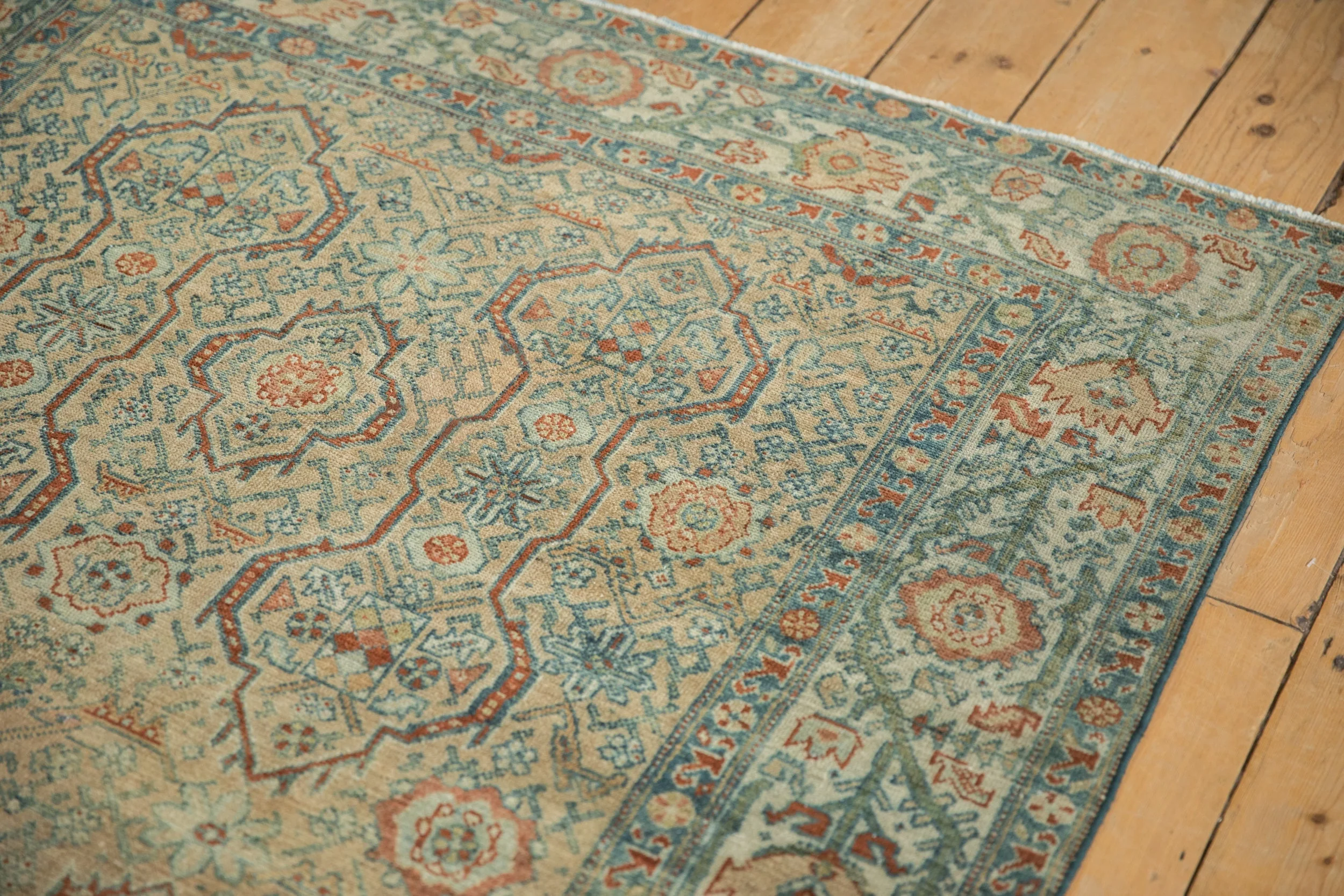 4.5x6 Vintage Distressed Malayer Rug - Image 8