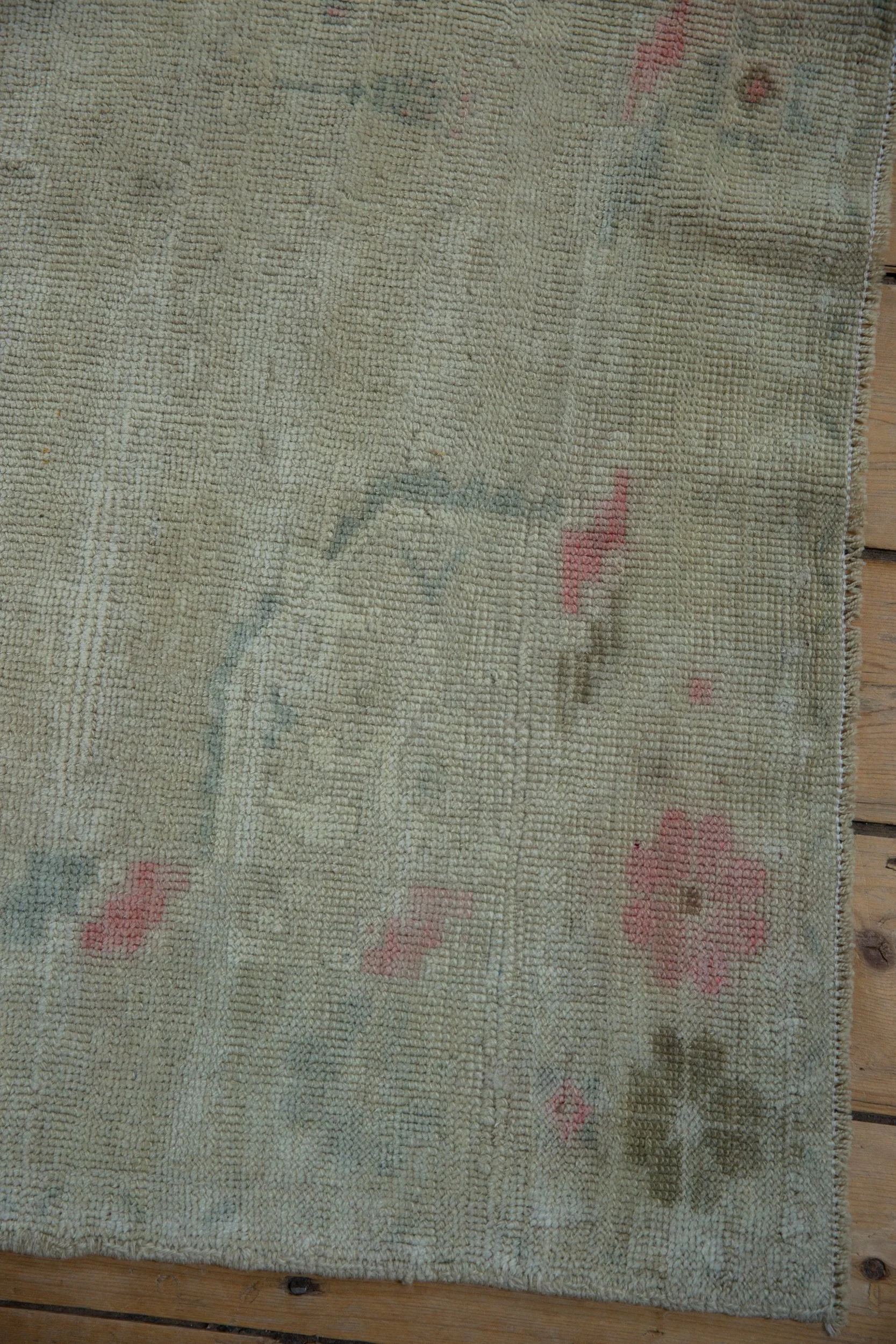 4.5x6 Vintage Distressed Oushak Rug - Image 7