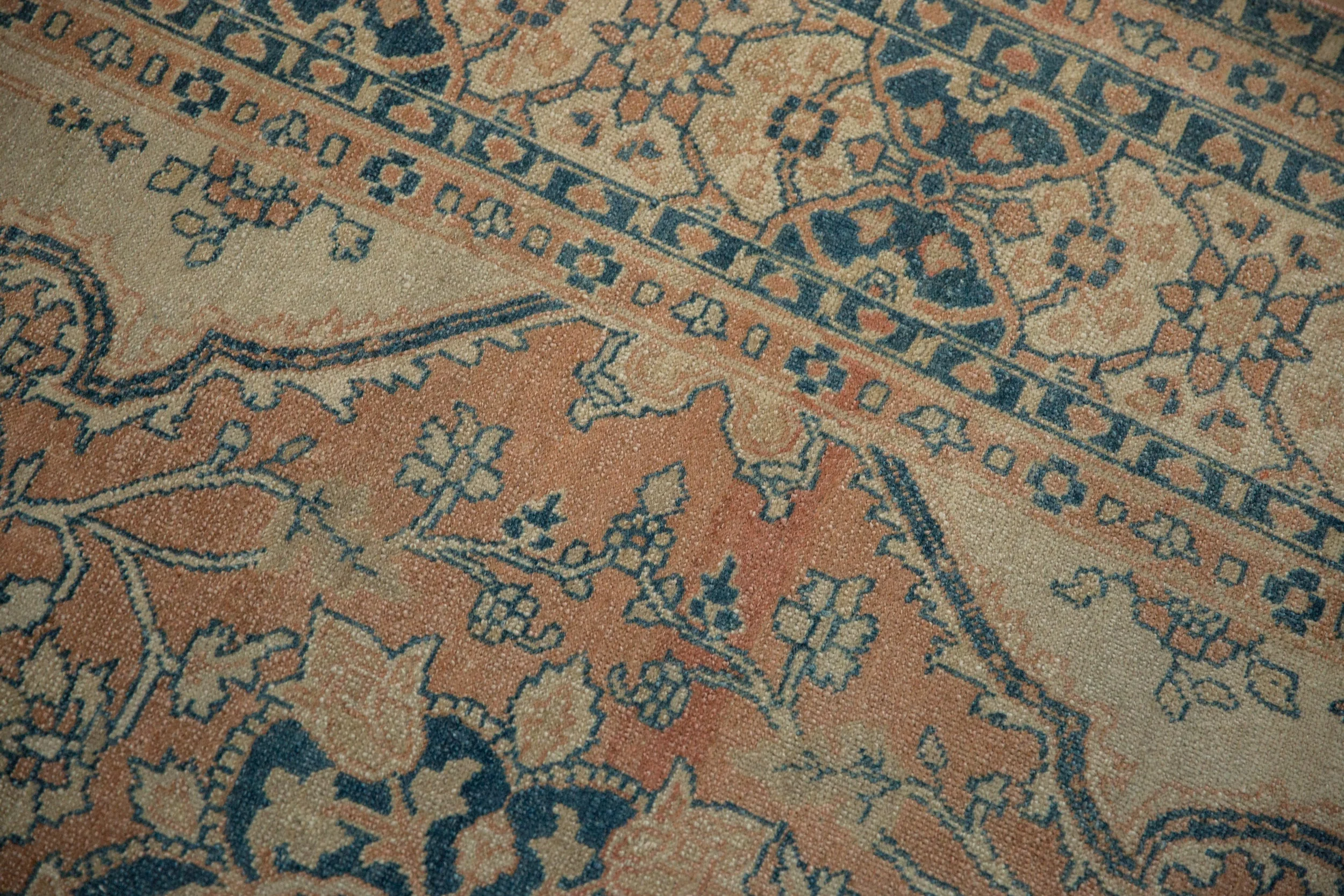 4.5x6 Vintage Distressed Tabriz Rug - Image 12