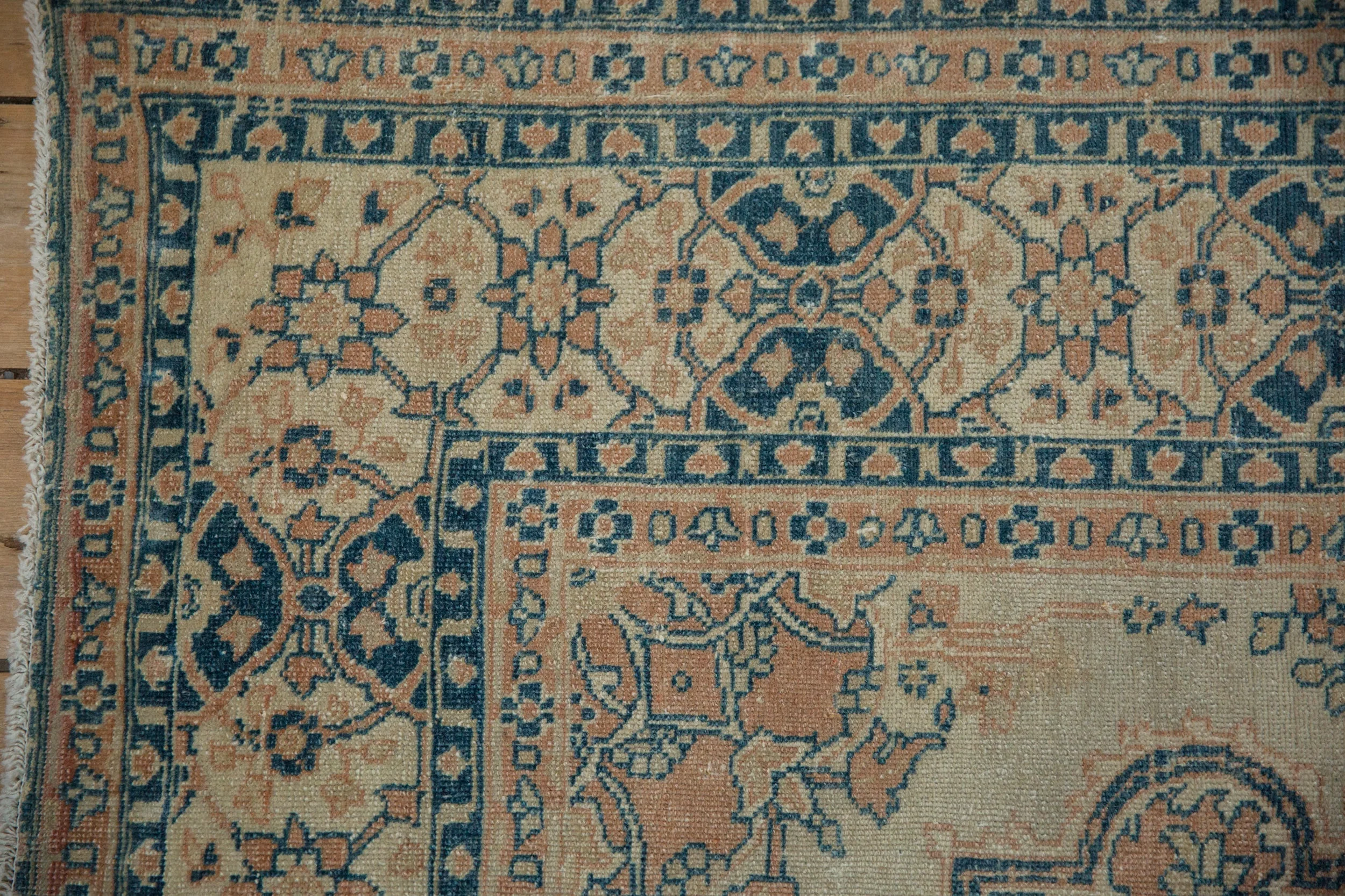 4.5x6 Vintage Distressed Tabriz Rug - Image 3