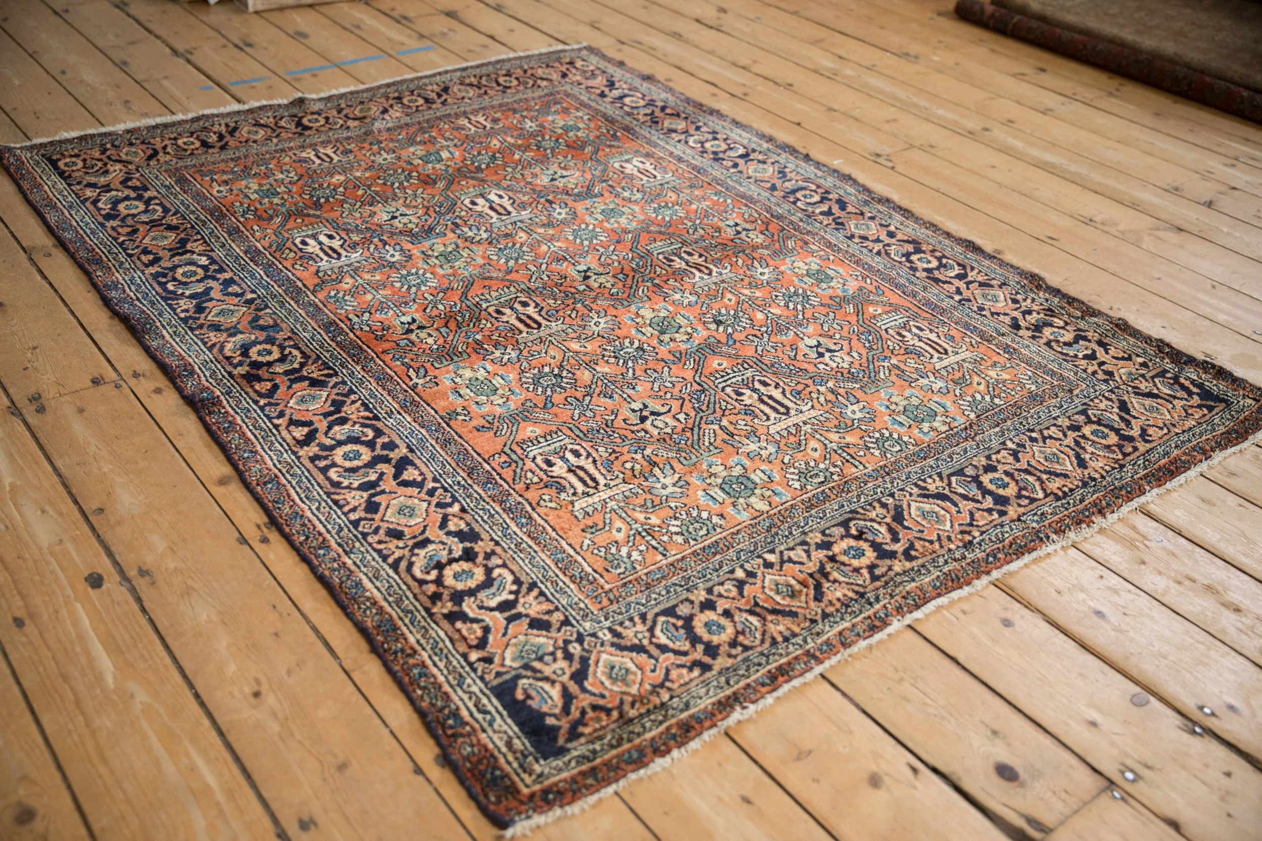 4.5x6 Vintage Fine Bibikabad Rug - Image 4