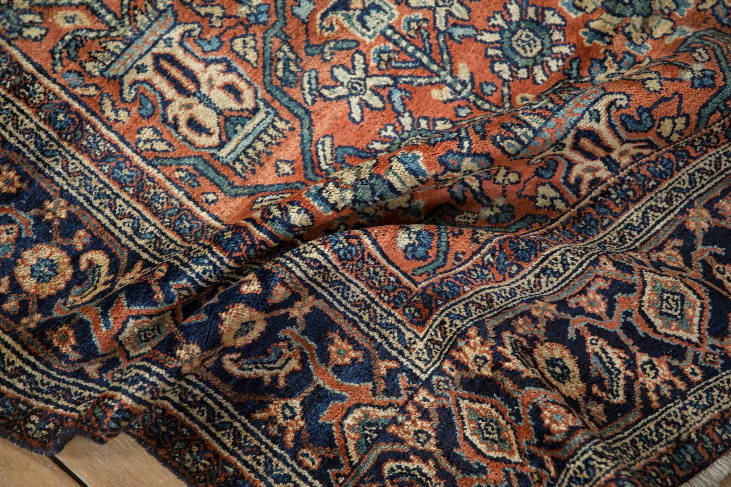 4.5x6 Vintage Fine Bibikabad Rug - Image 9