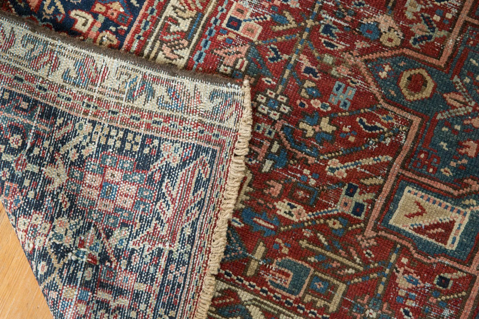 4.5x6 Vintage Karaja Rug - Image 11