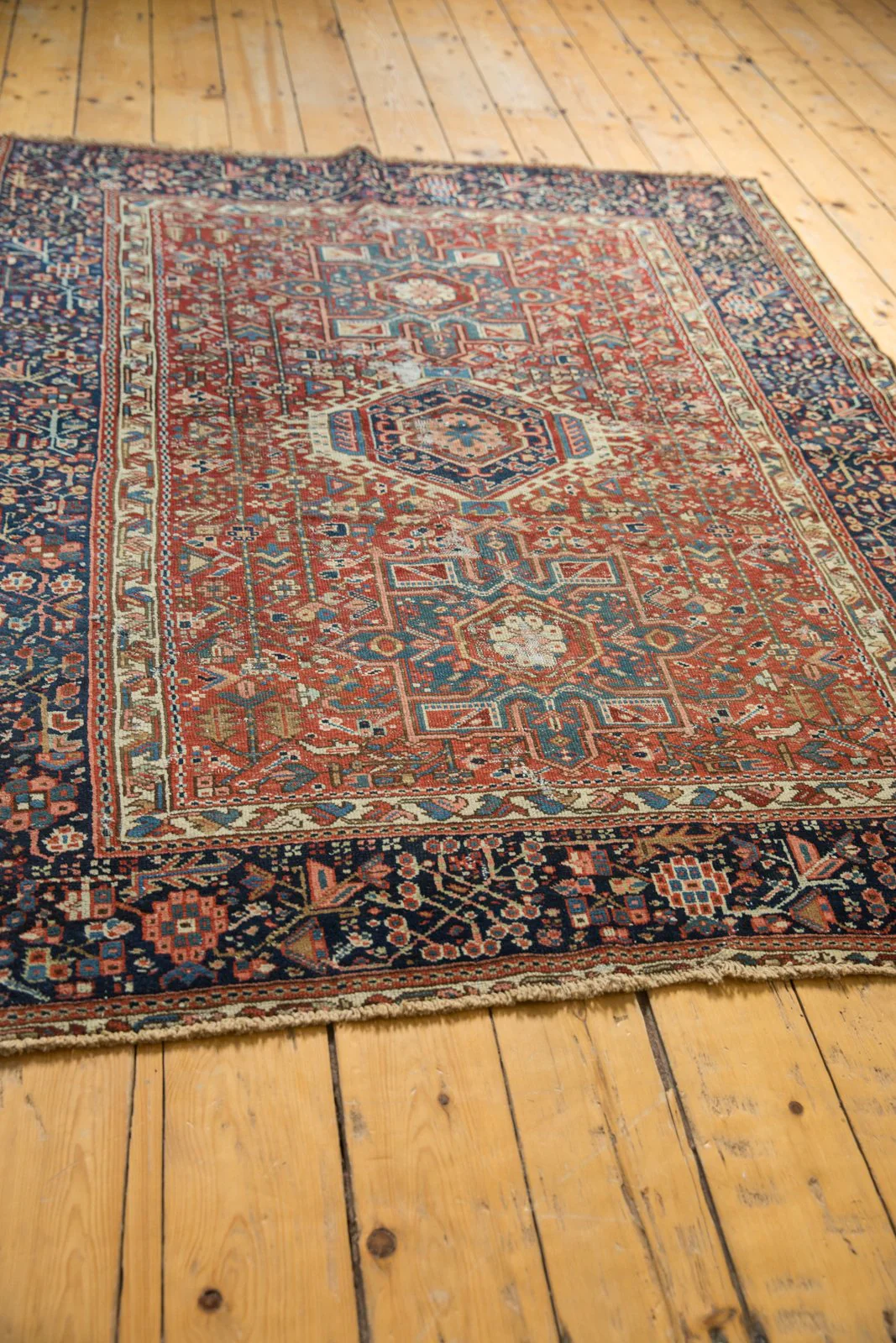 4.5x6 Vintage Karaja Rug - Image 3