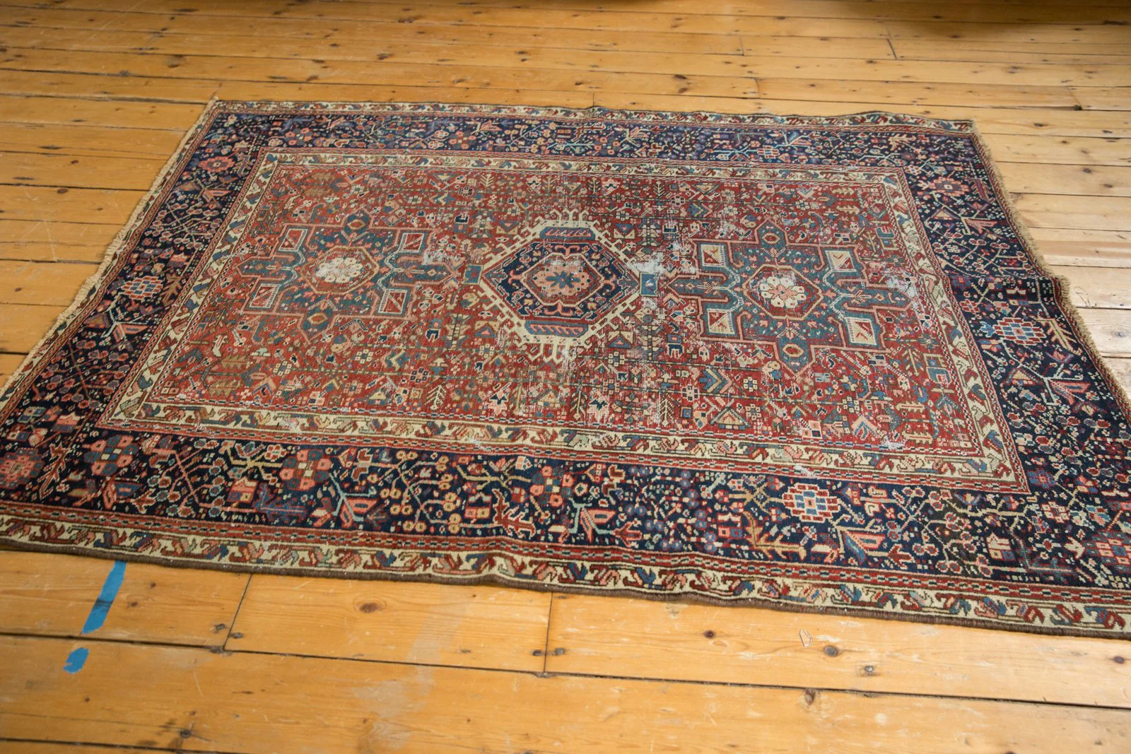 4.5x6 Vintage Karaja Rug - Image 5