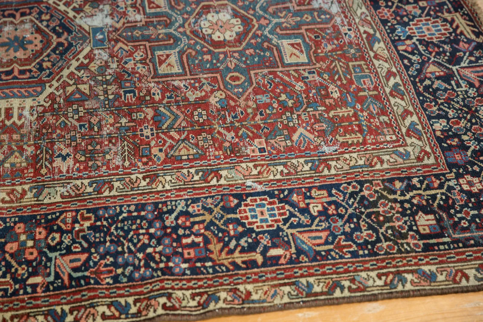 4.5x6 Vintage Karaja Rug - Image 6