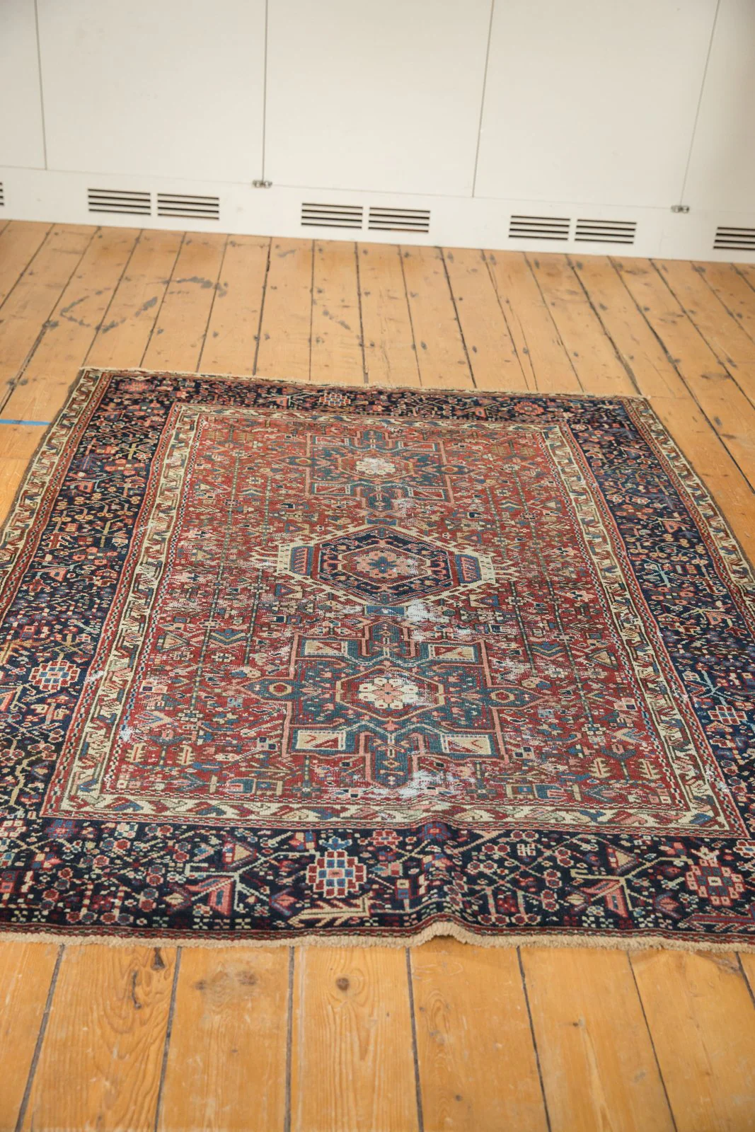 4.5x6 Vintage Karaja Rug - Image 7
