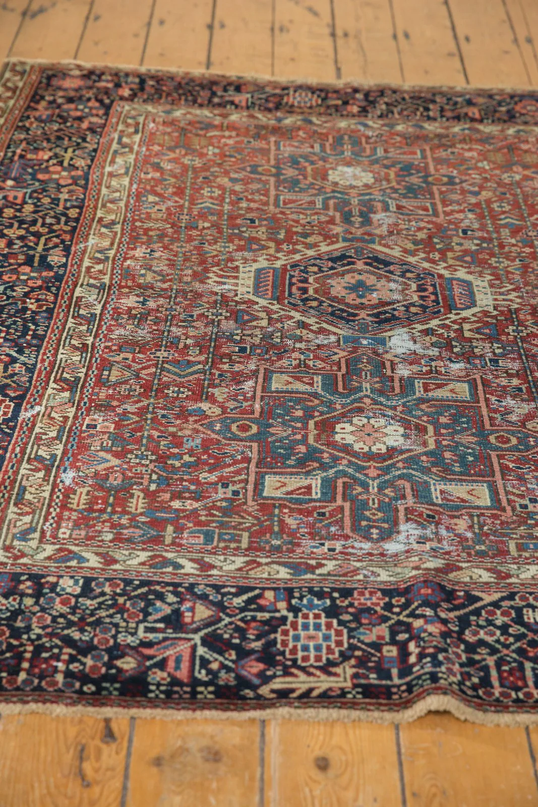 4.5x6 Vintage Karaja Rug - Image 8