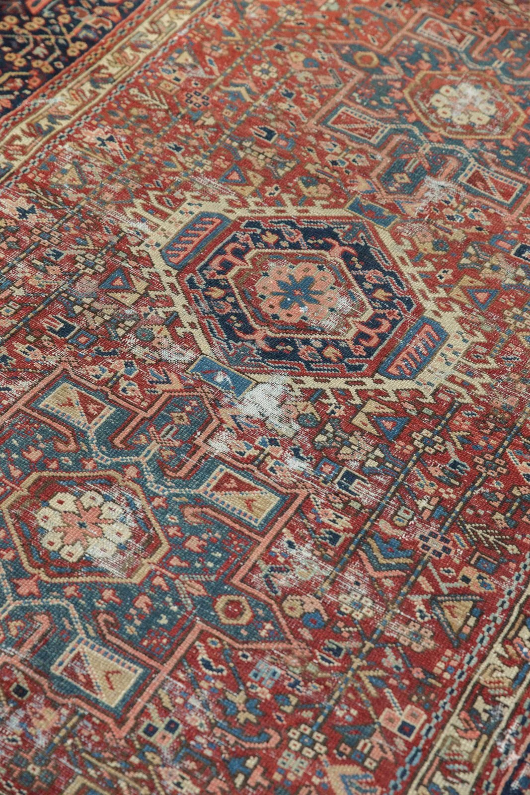 4.5x6 Vintage Karaja Rug - Image 9