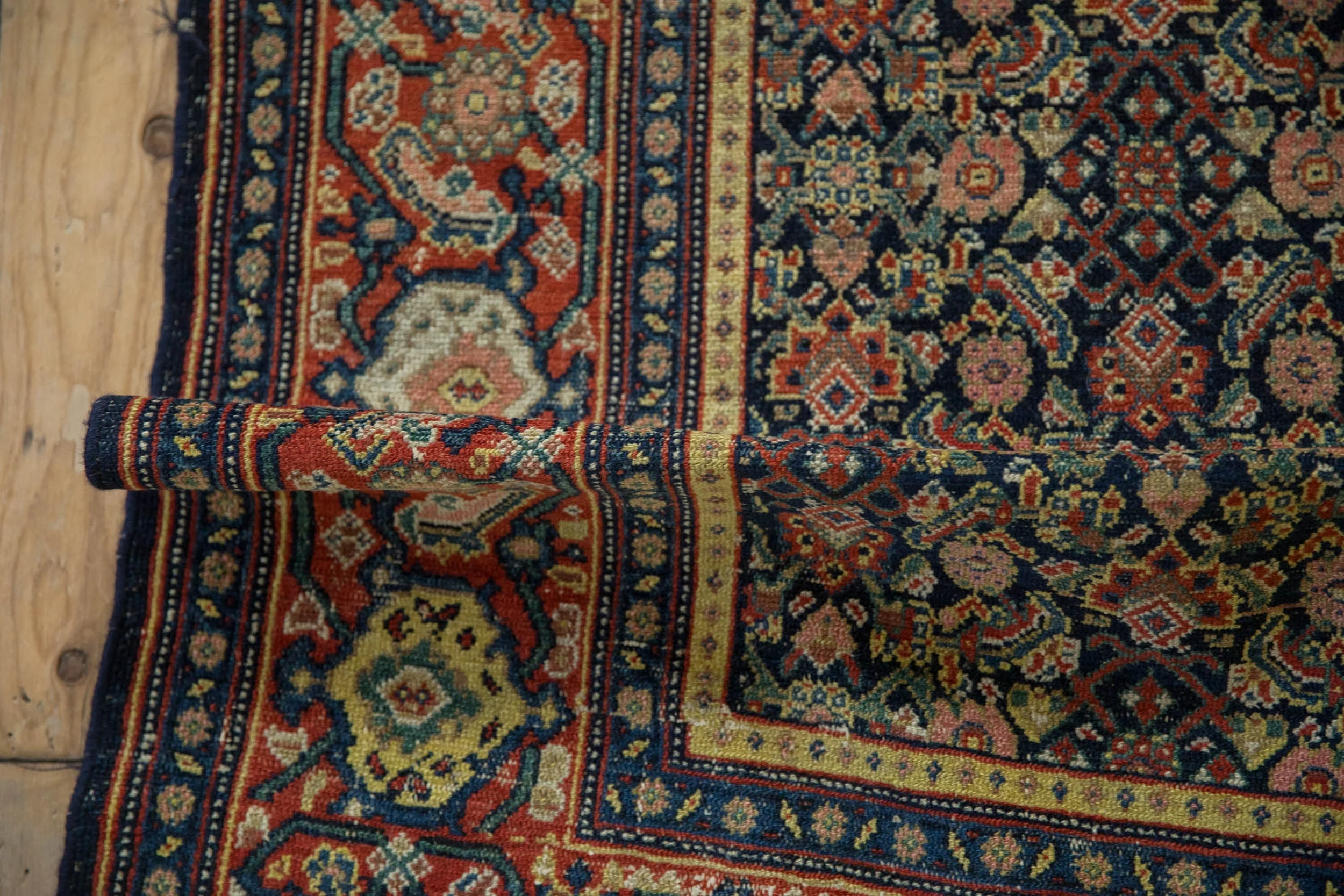 4.5x6 Vintage Senneh Rug - Image 11