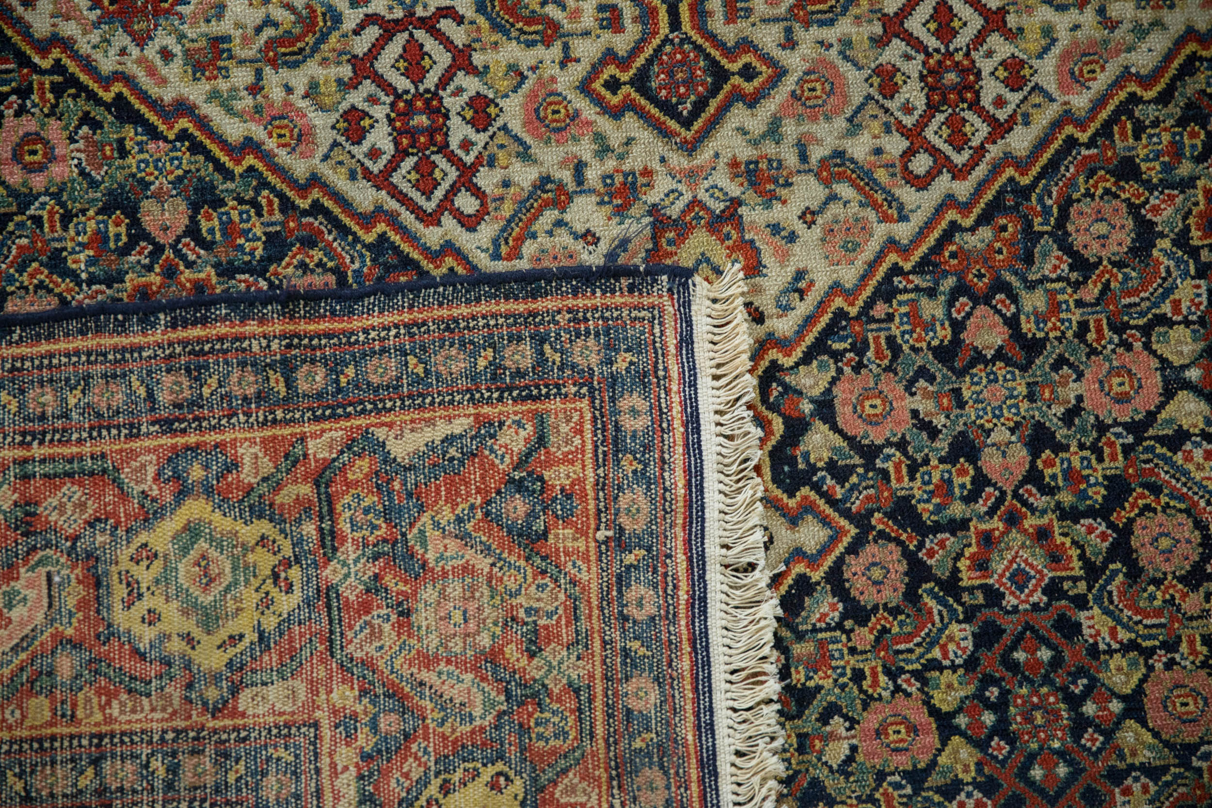4.5x6 Vintage Senneh Rug - Image 12