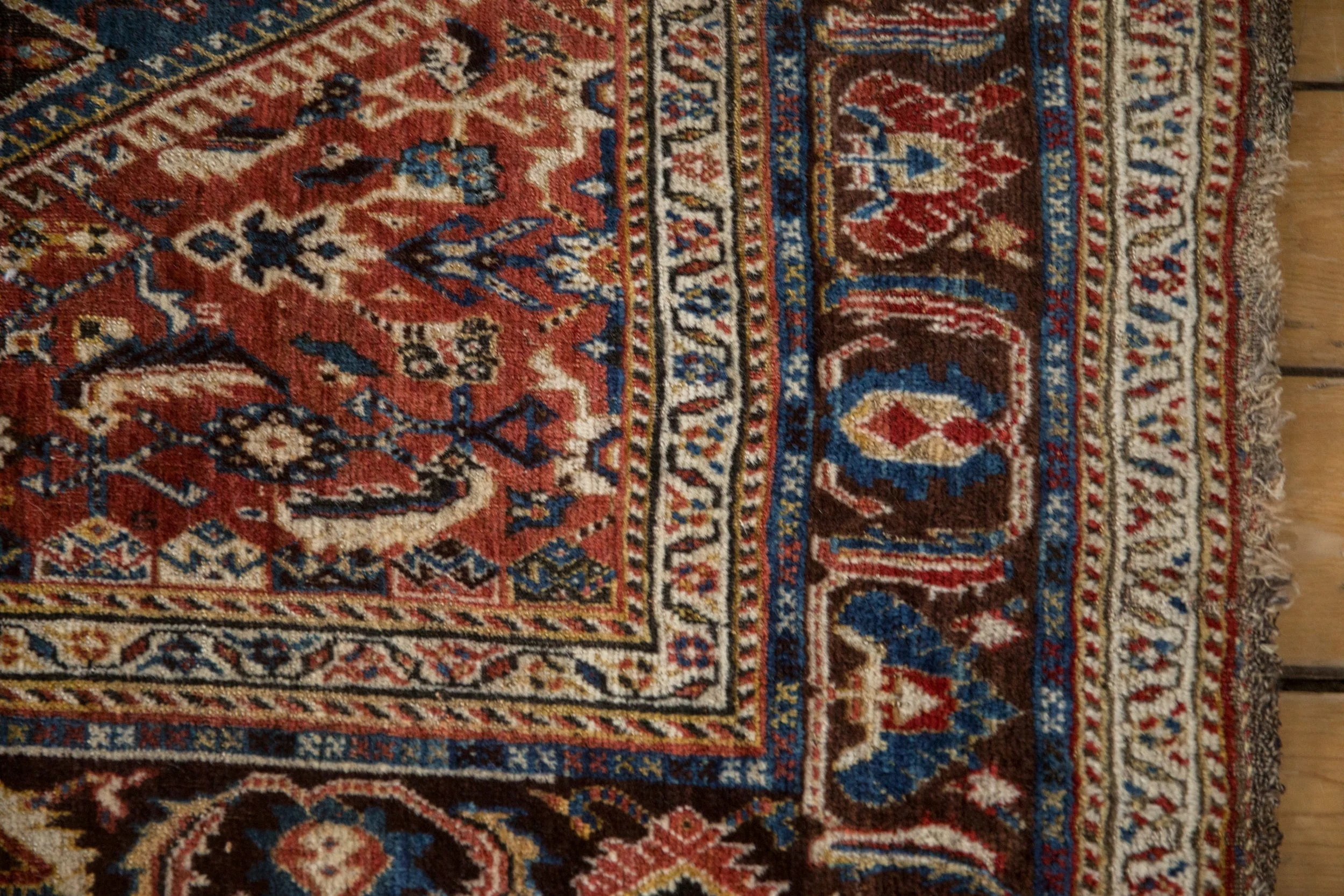4.5x7.5 Antique Fine Qashqai Rug - Image 7