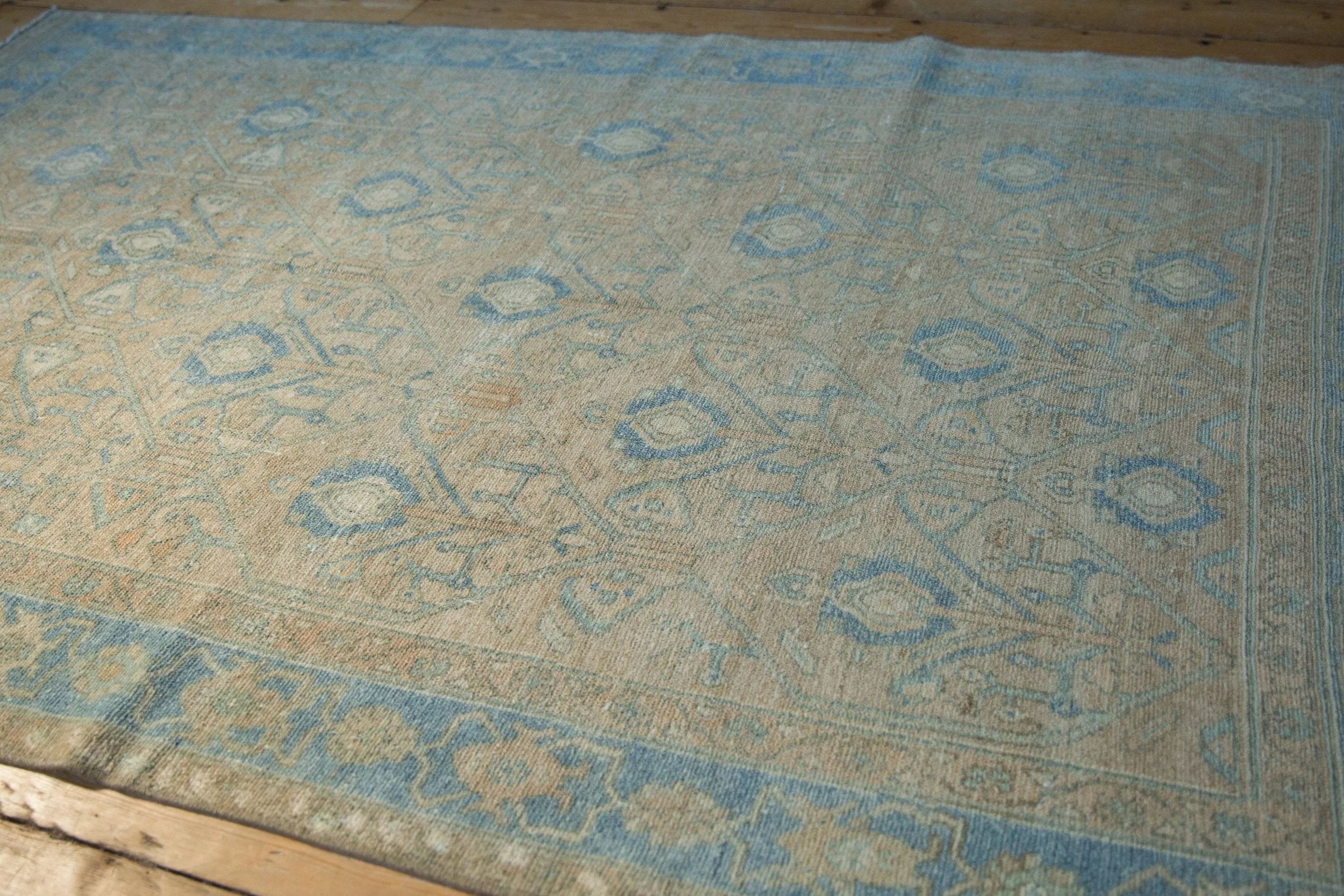 4.5x7.5 Vintage Distressed Hamadan Rug - Image 10