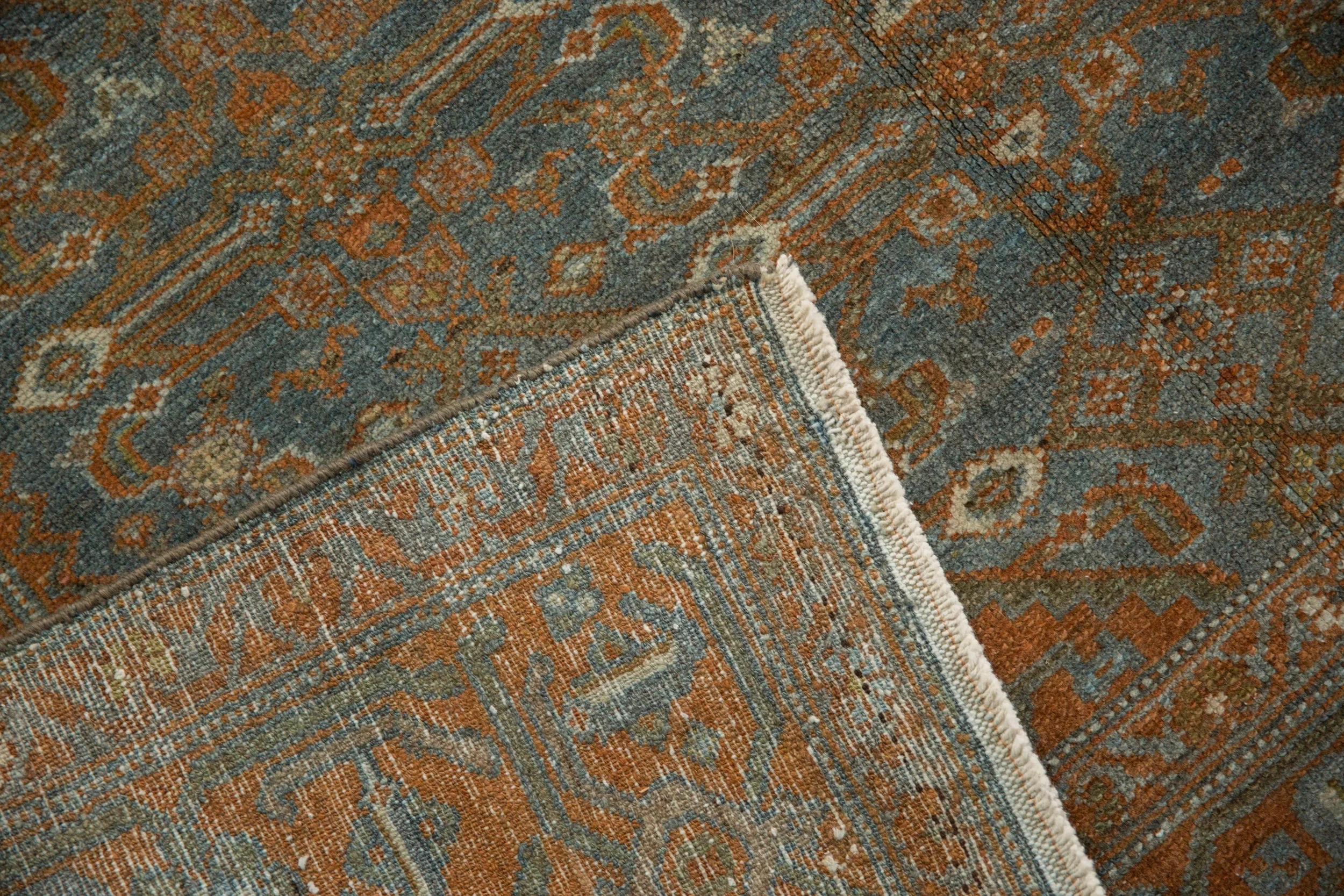 4.5x7.5 Vintage Distressed Malayer Rug - Image 12