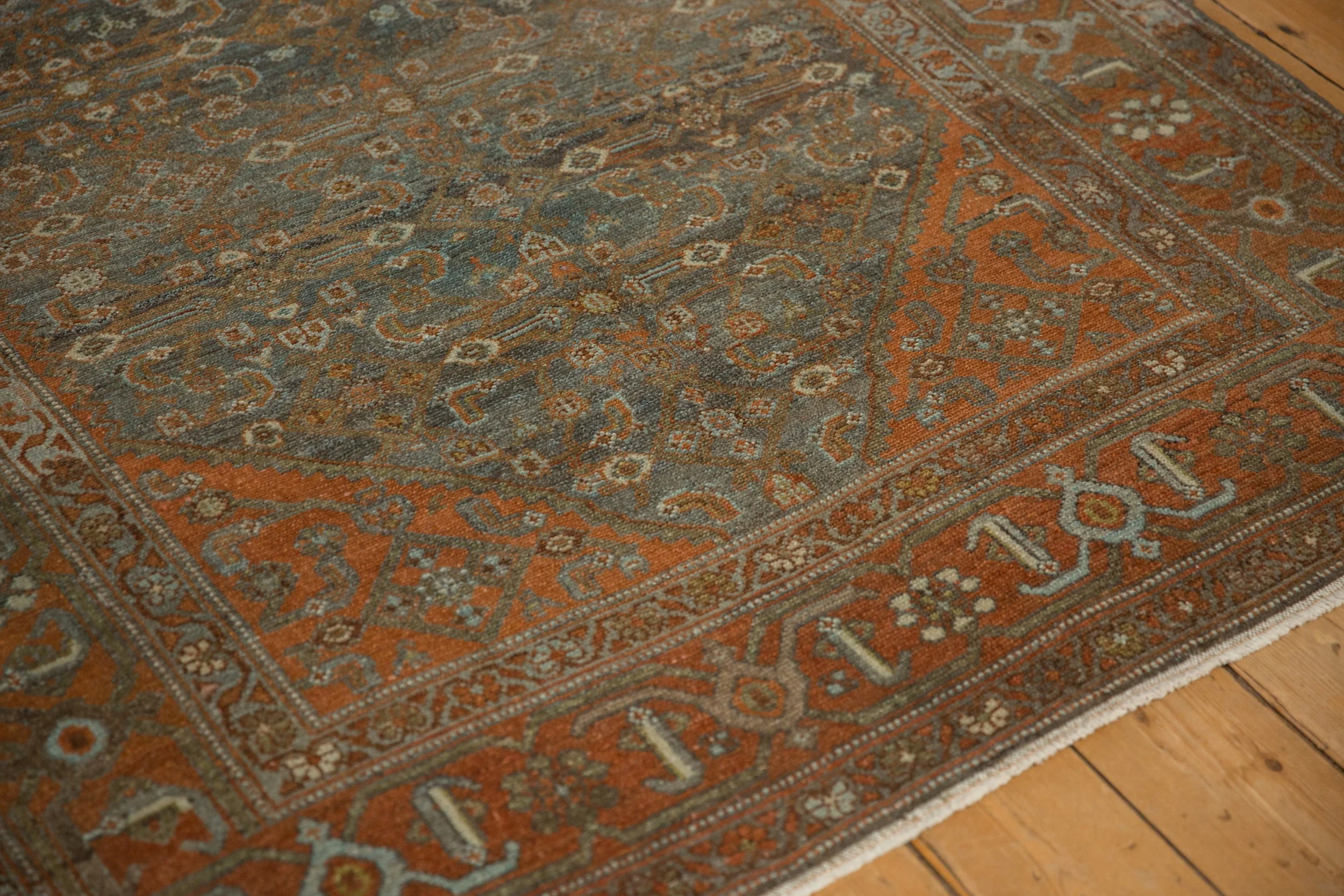 4.5x7.5 Vintage Distressed Malayer Rug - Image 5