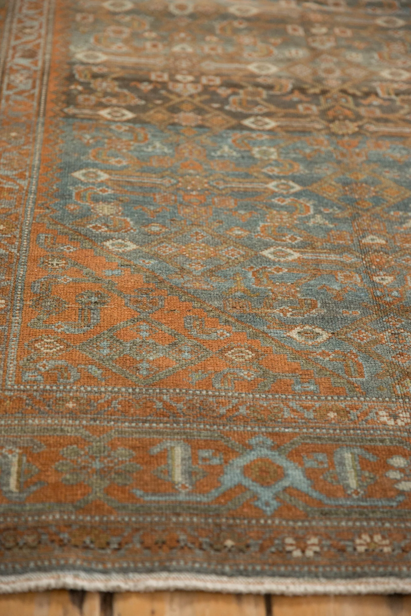 4.5x7.5 Vintage Distressed Malayer Rug - Image 9